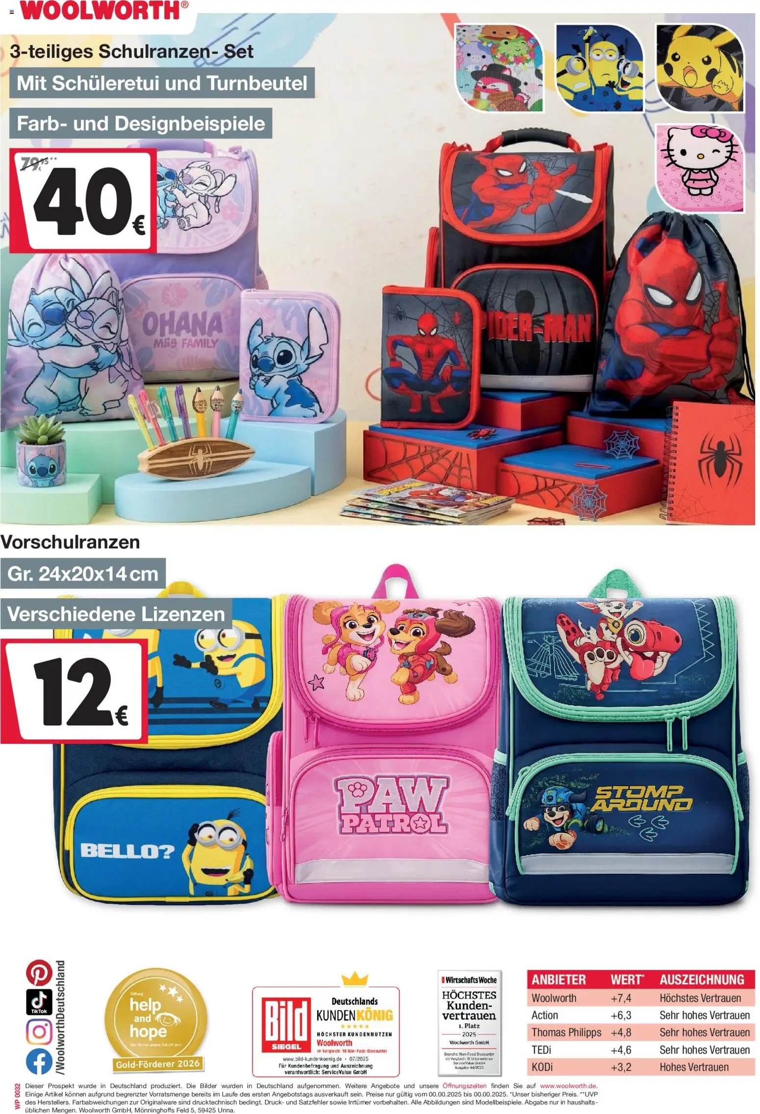 Woolworth Flugblatt