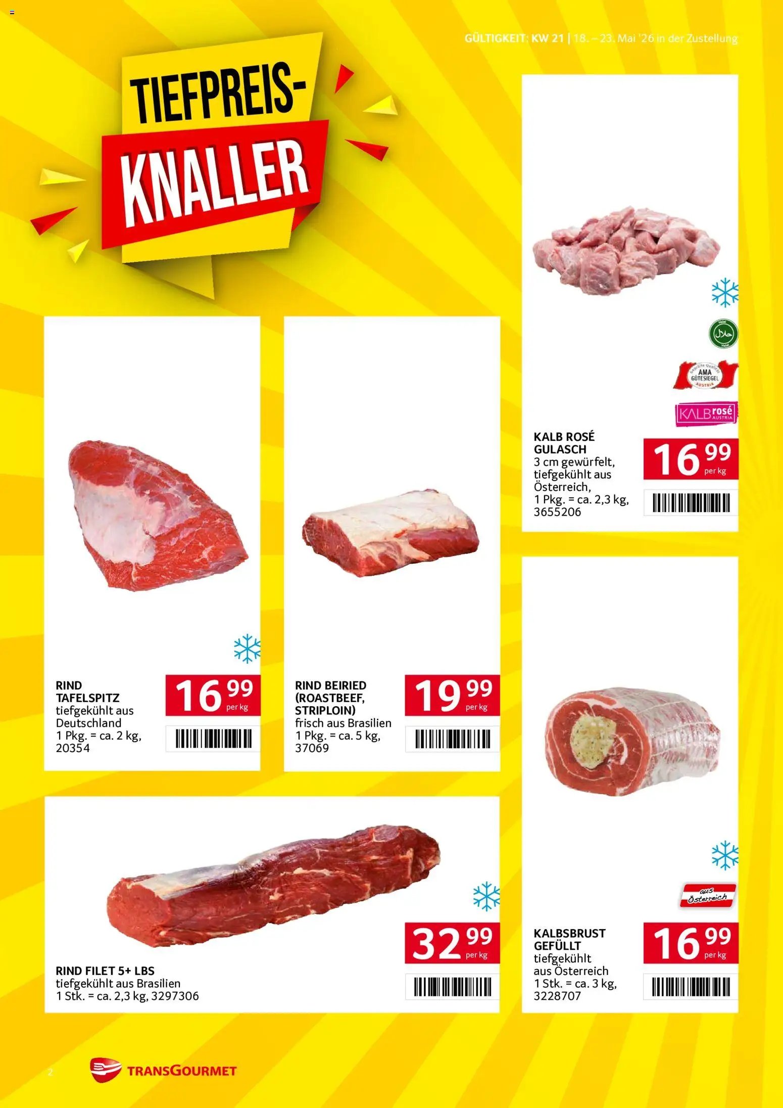 Transgourmet Zustellaktion