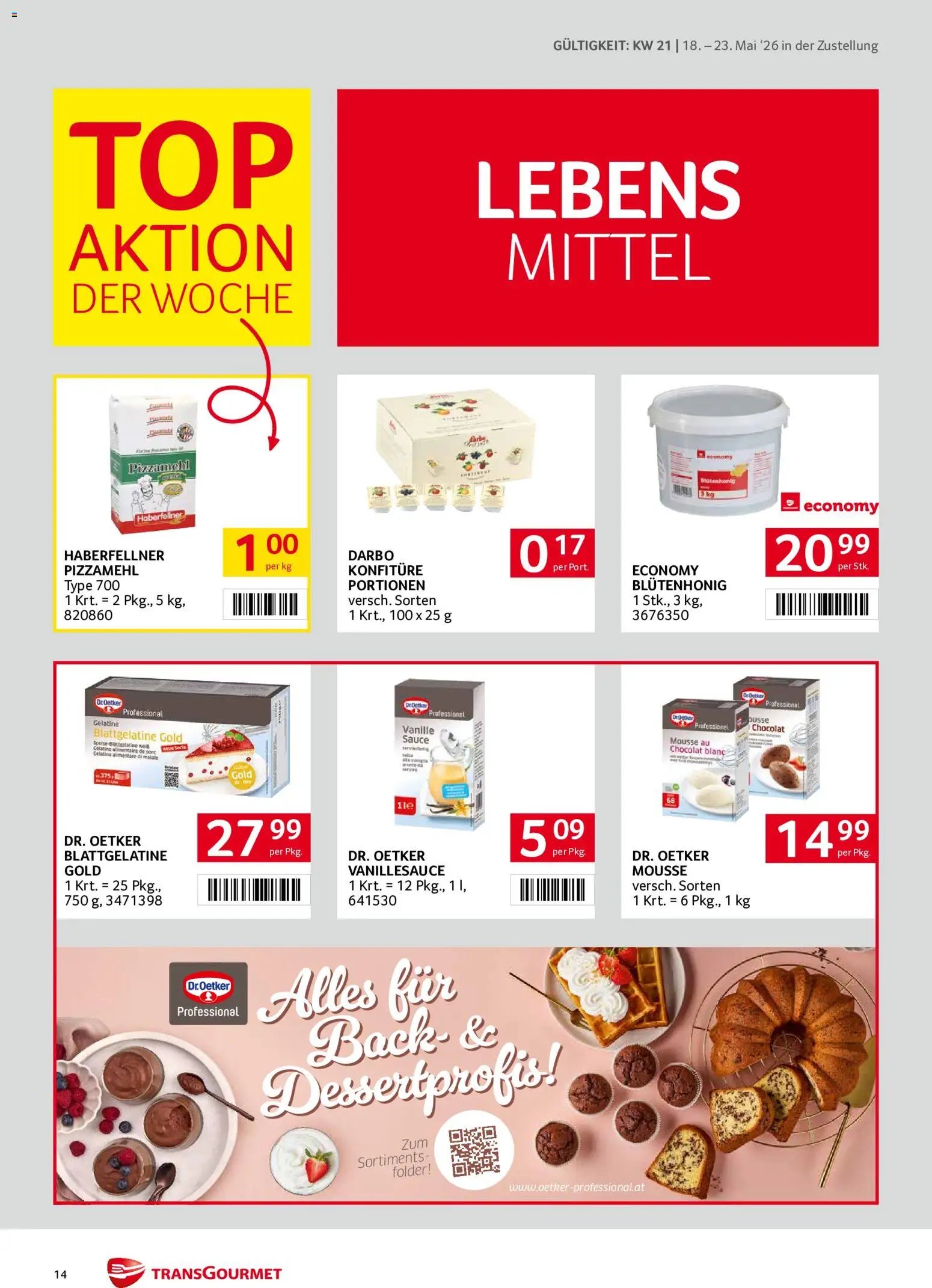Transgourmet Zustellaktion