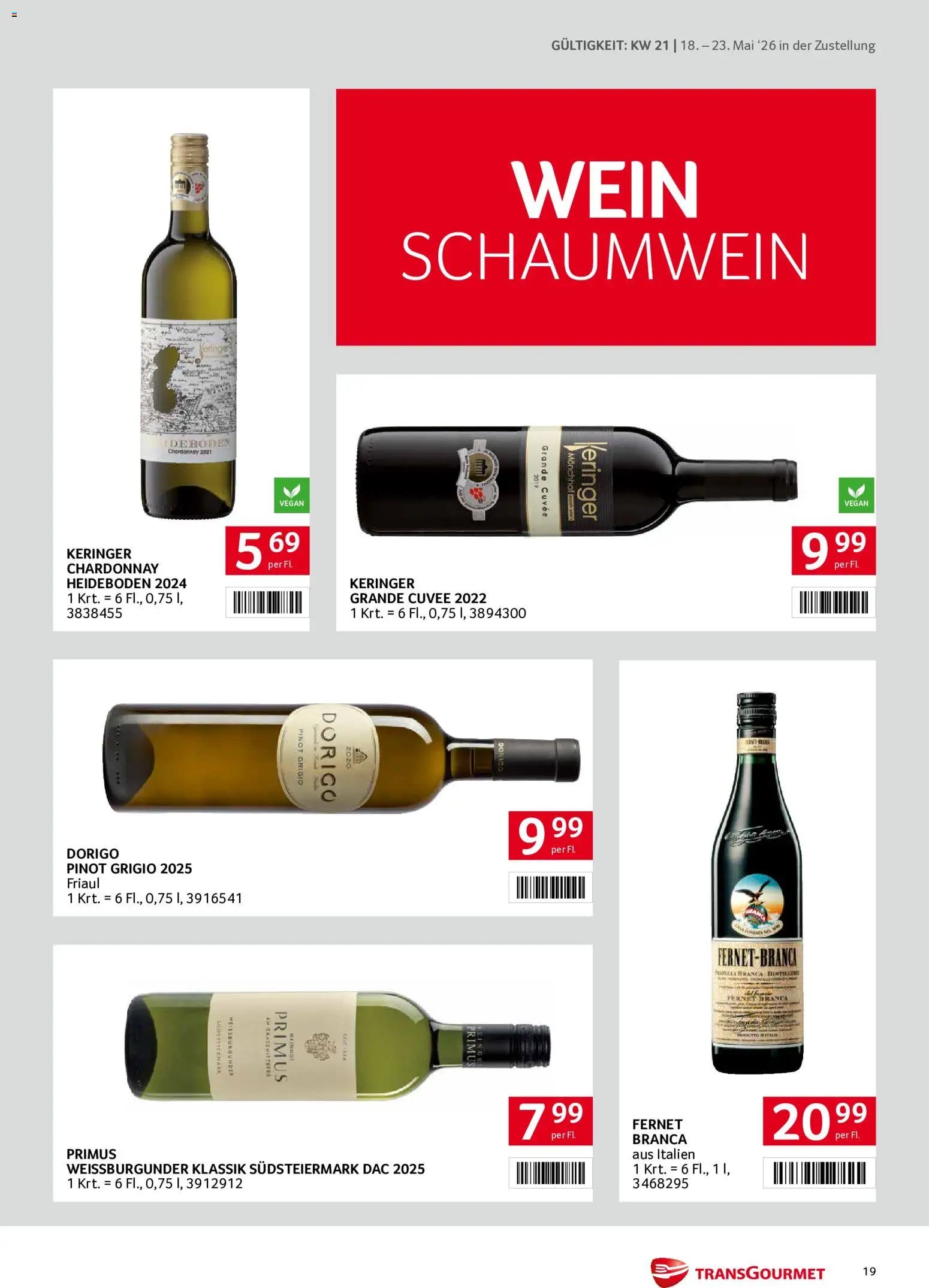 Transgourmet Zustellaktion