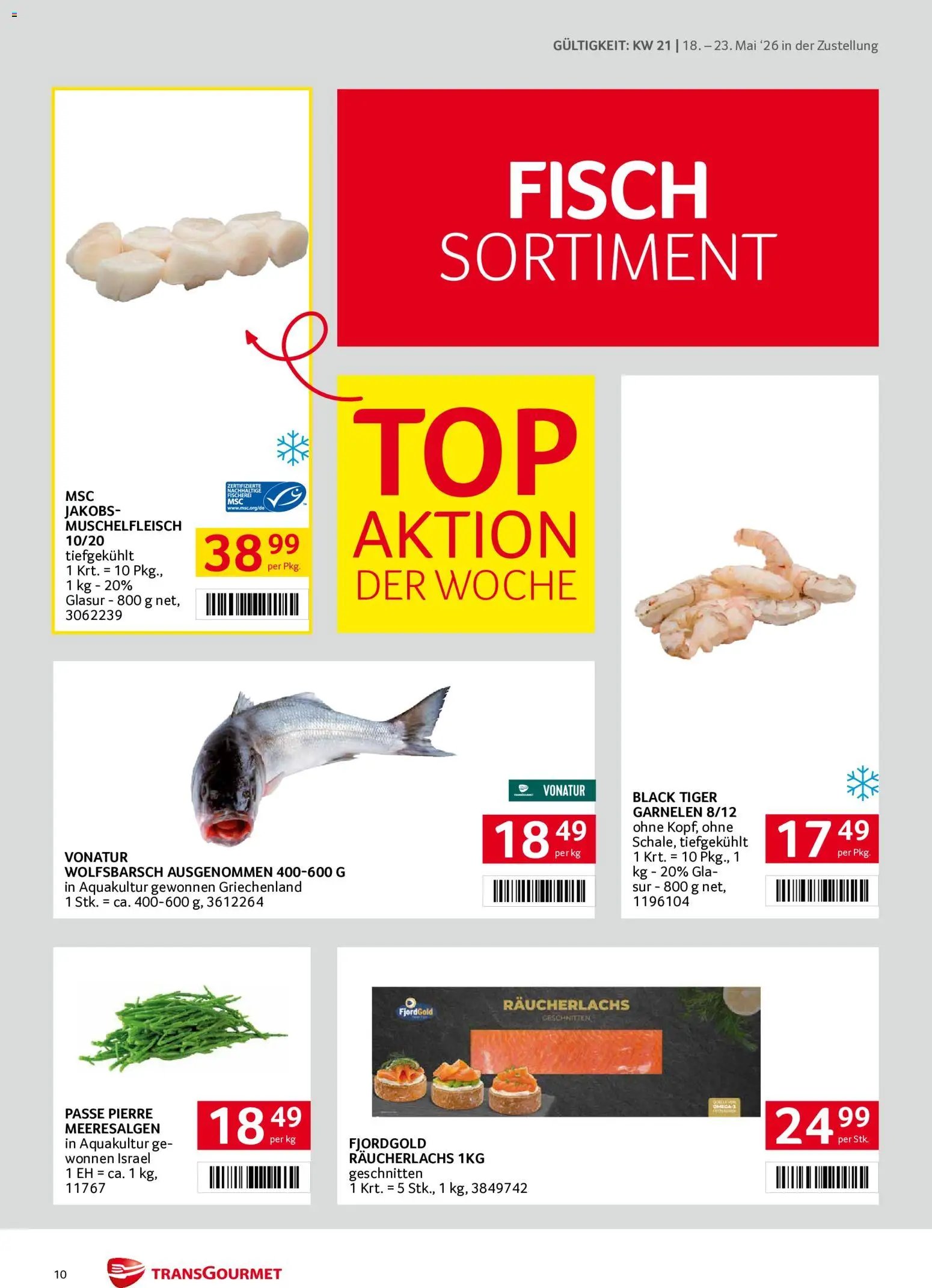 Transgourmet Zustellaktion