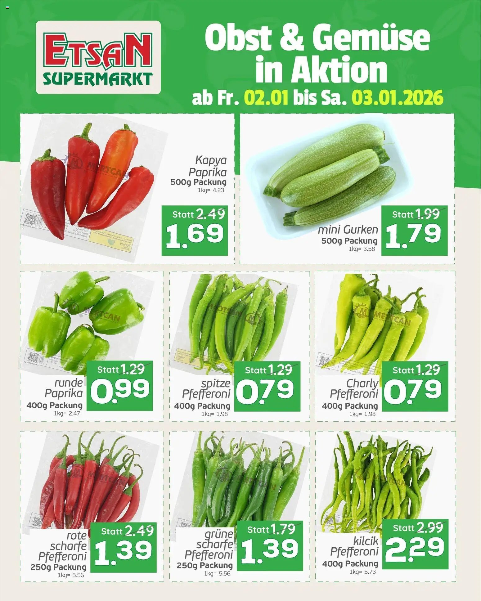 ETSAN Obst und Gemüse