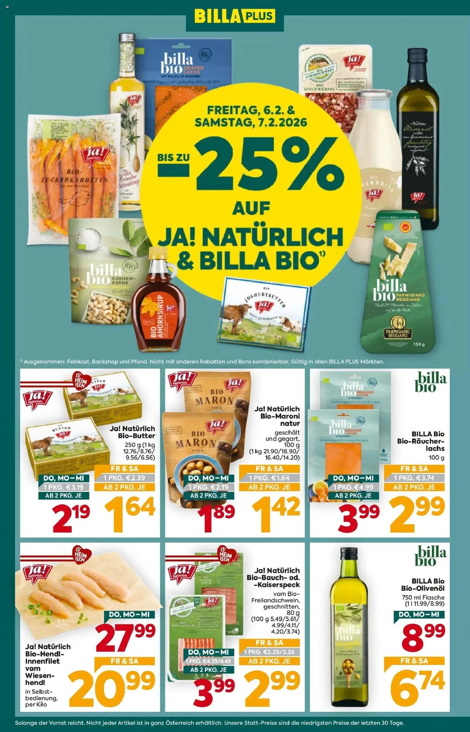 Billa Plus Flugblatt - Tirol