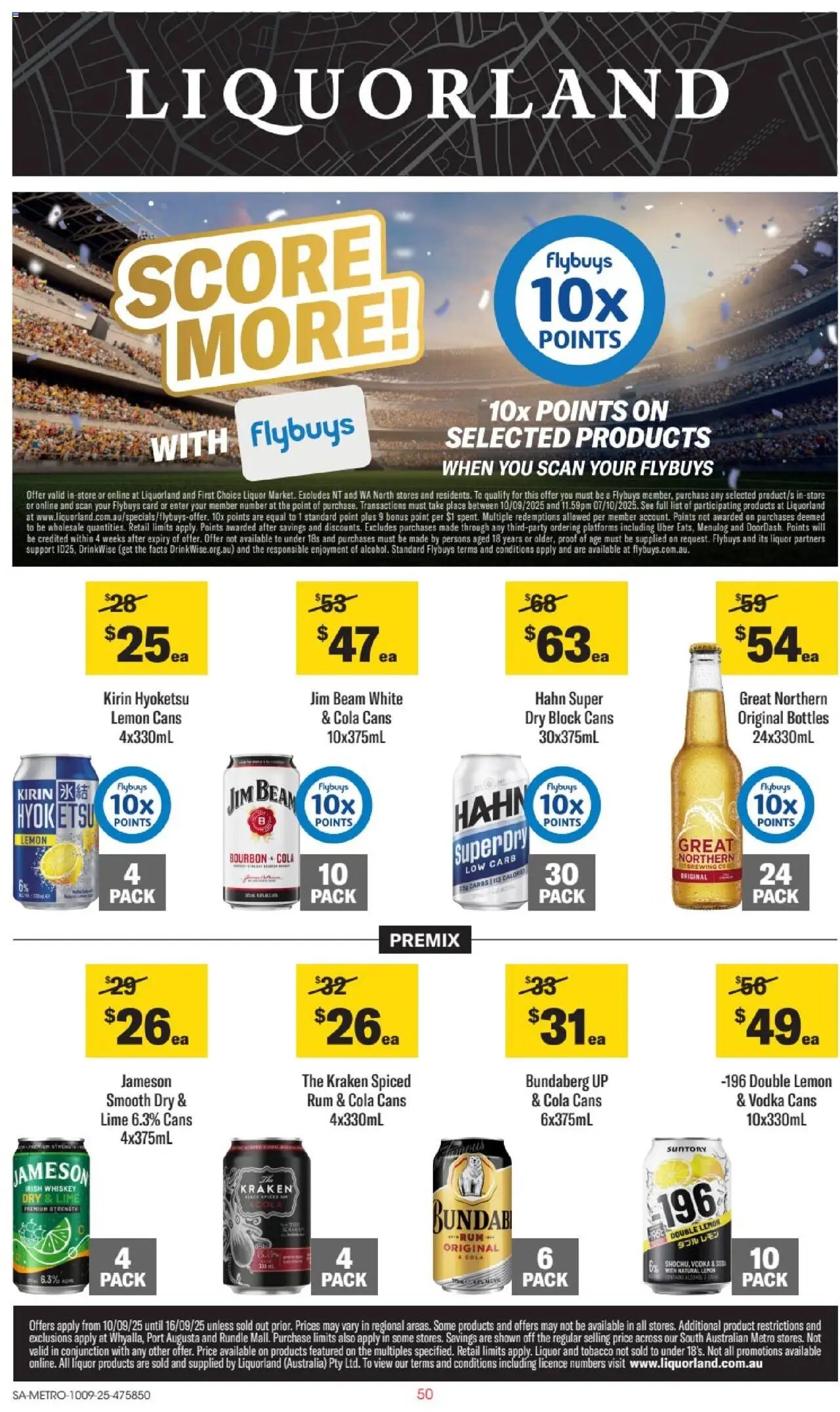 Liquorland Catalogue SA (2025-09-10 - 2025-09-16) | 1