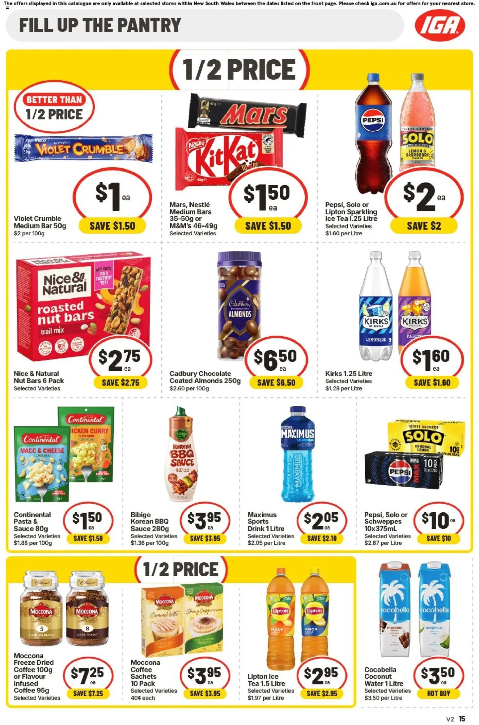 IGA ACT catalogue