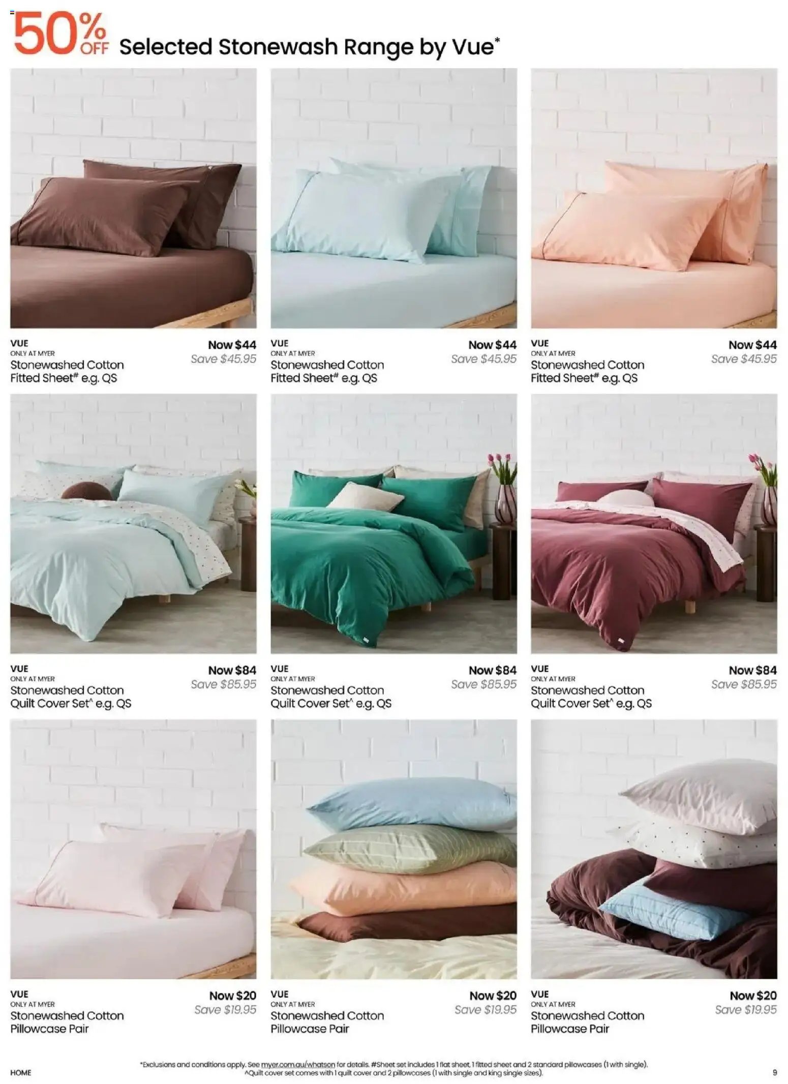 Myer Bed, Bath & Living Home Essentials