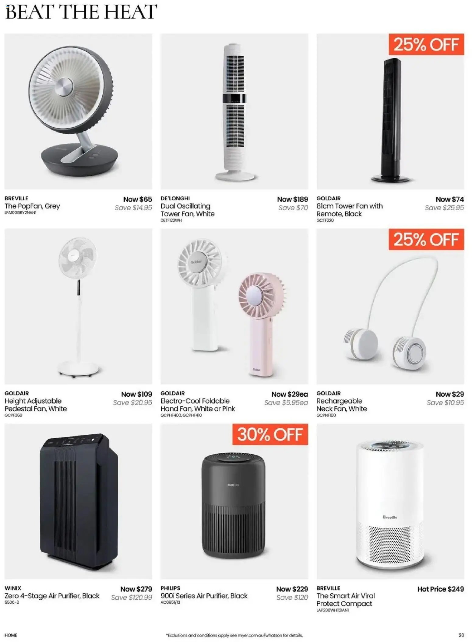 Myer Bed, Bath & Living Home Essentials
