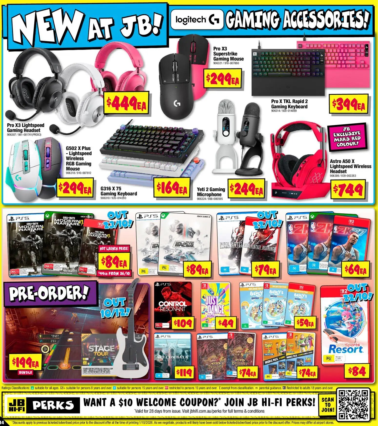 JB Hi-Fi catalogue