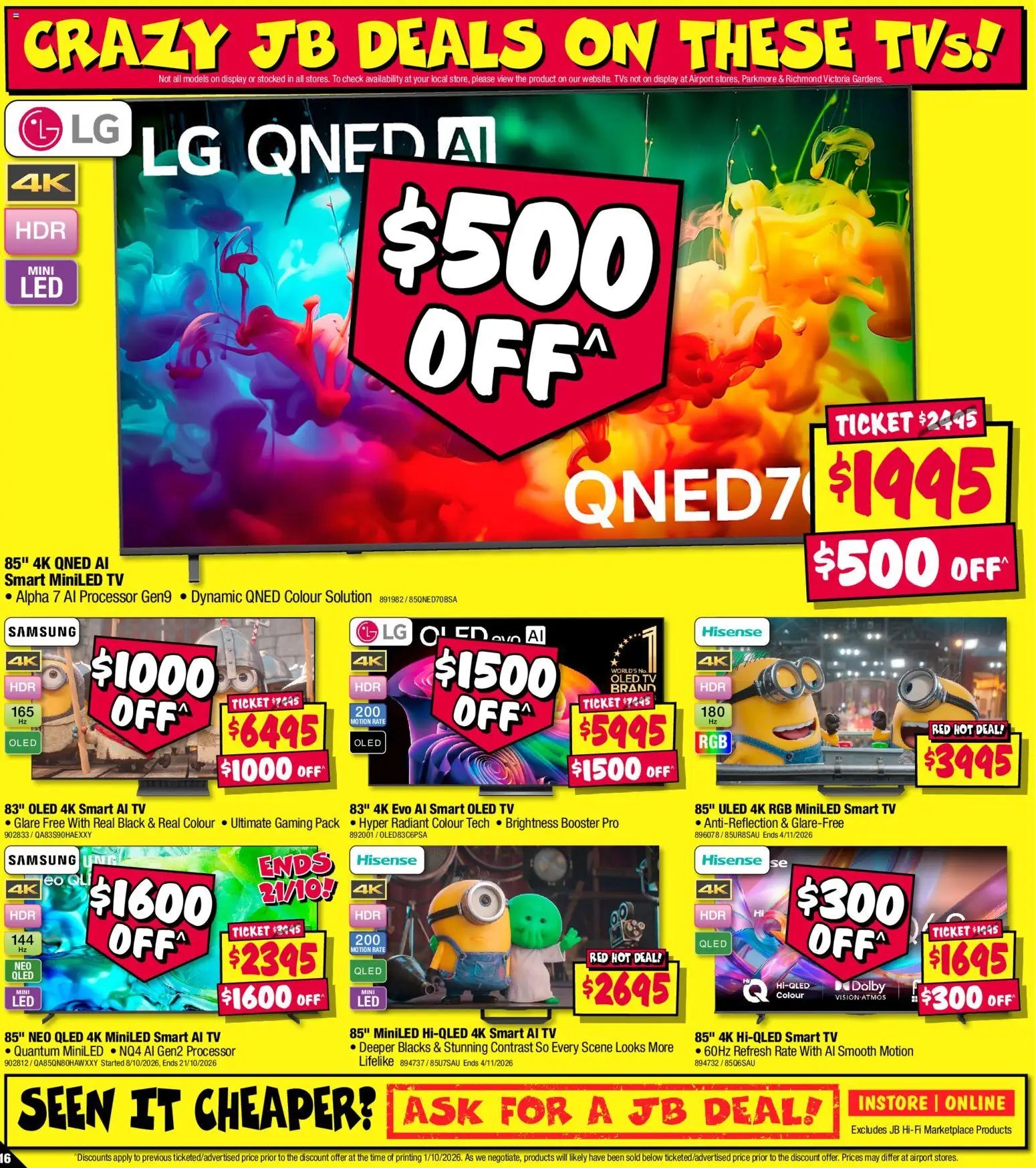 JB Hi-Fi catalogue