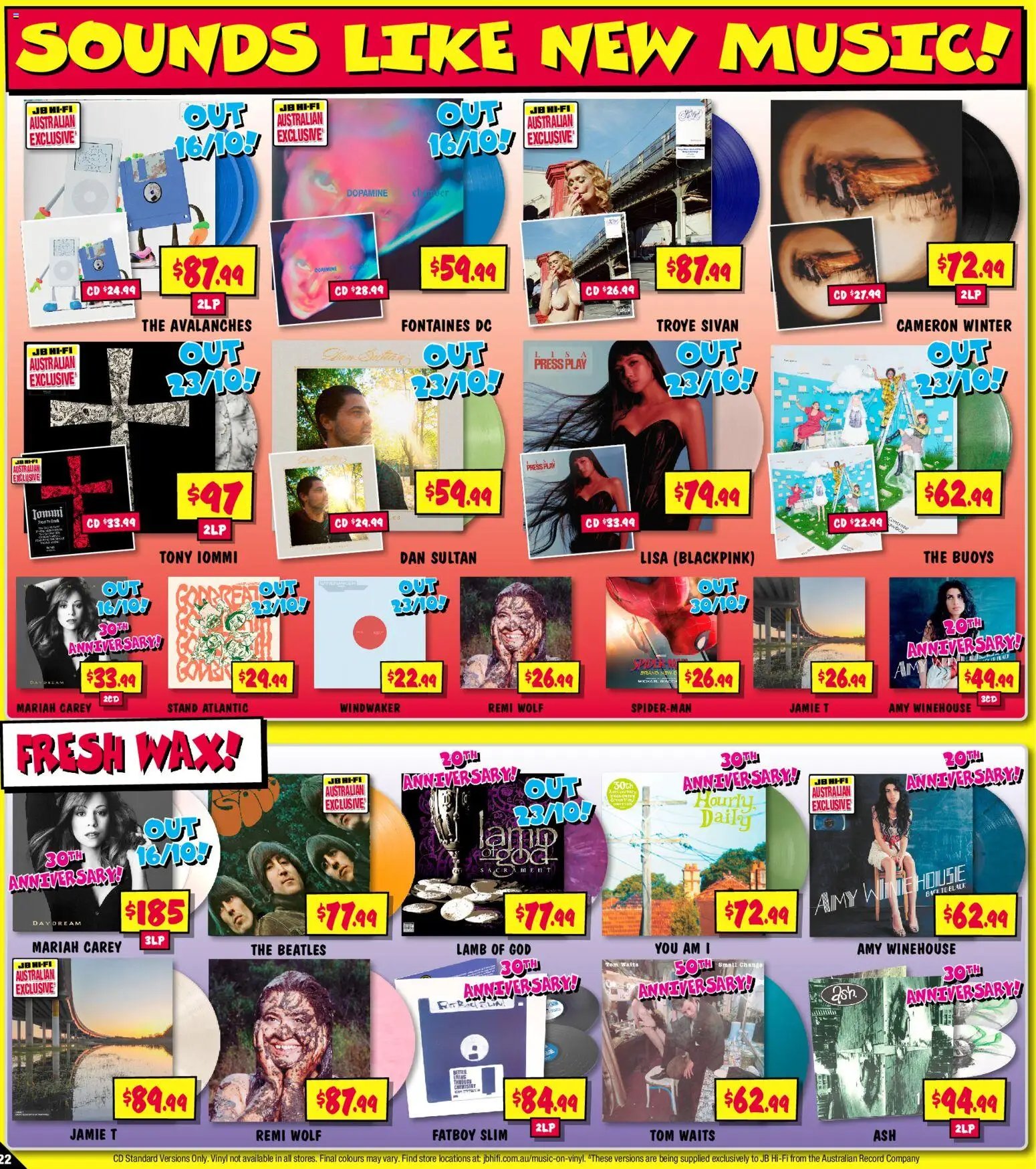 JB Hi-Fi catalogue
