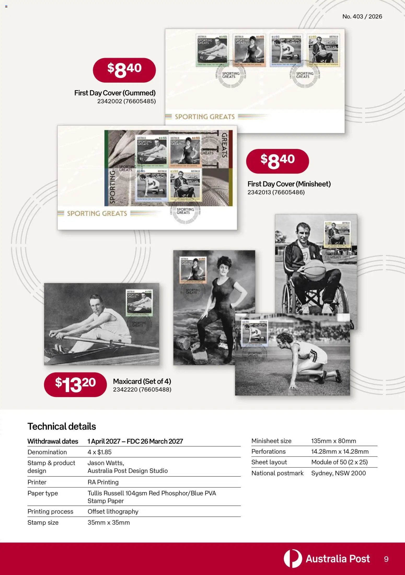 Australia Post catalogue