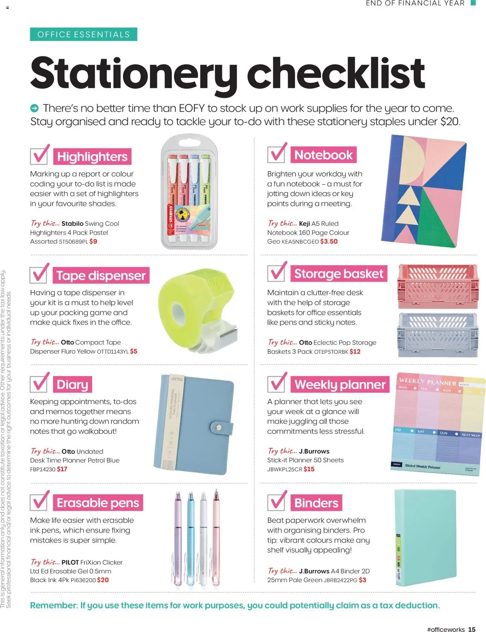 Officeworks magazine (2026-05-08 - 2026-06-12) | 15