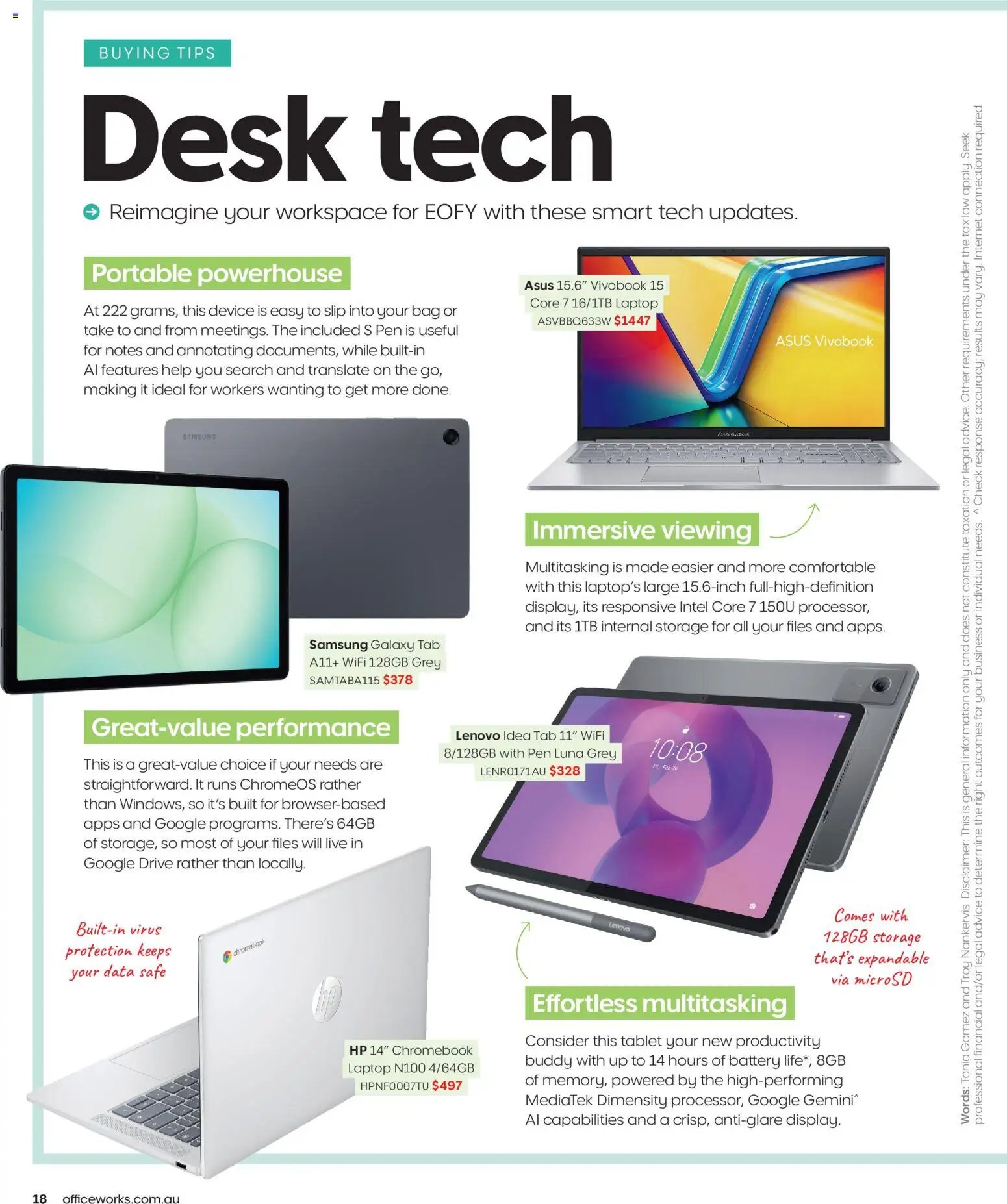 Officeworks magazine (2026-05-08 - 2026-06-12) | 18