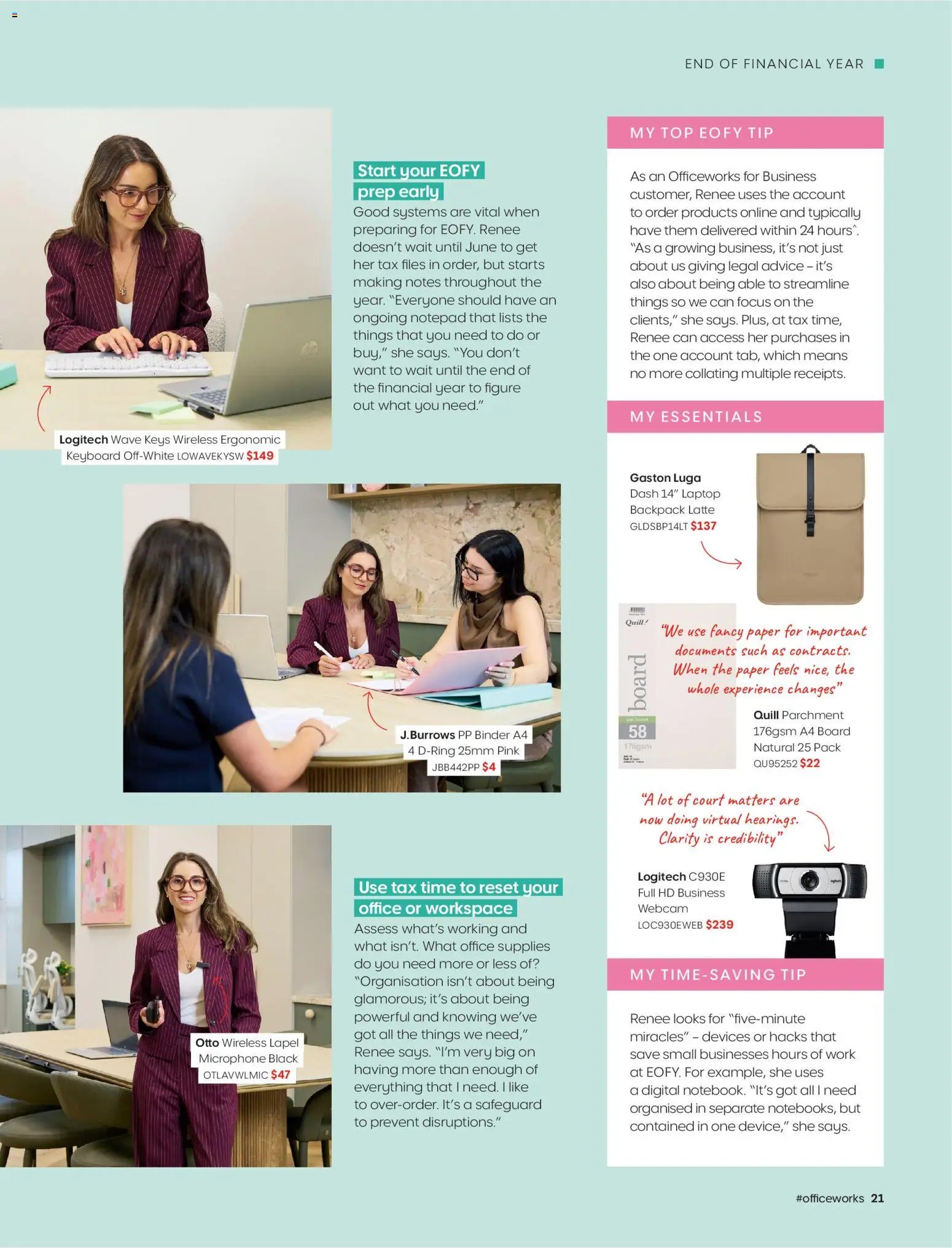 Officeworks magazine (2026-05-08 - 2026-06-12) | 21