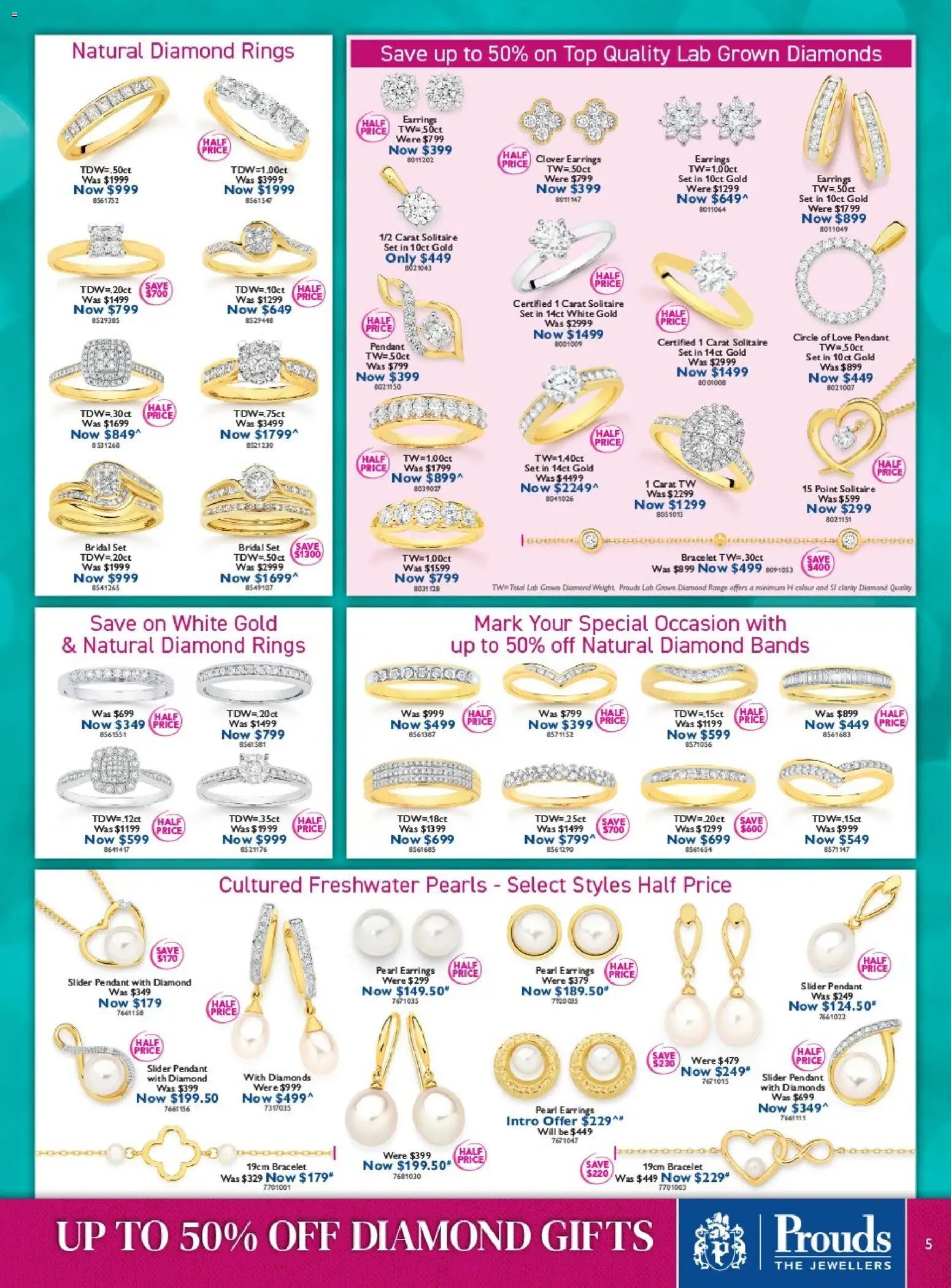 Prouds The Jewellers catalogue