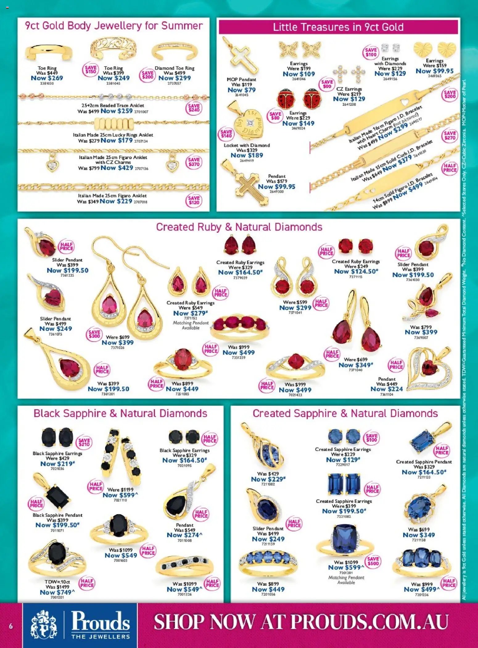 Prouds The Jewellers catalogue