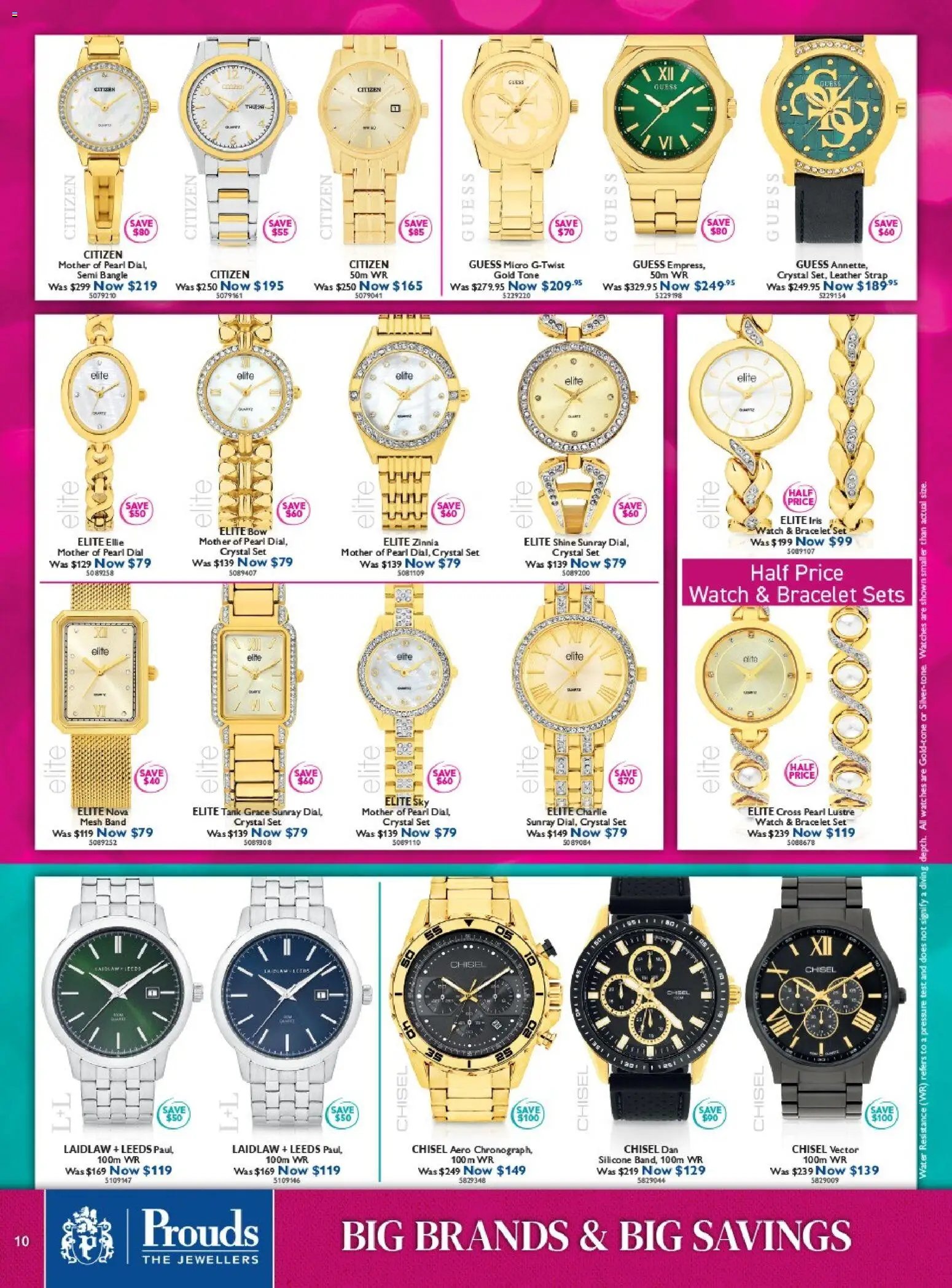 Prouds The Jewellers catalogue