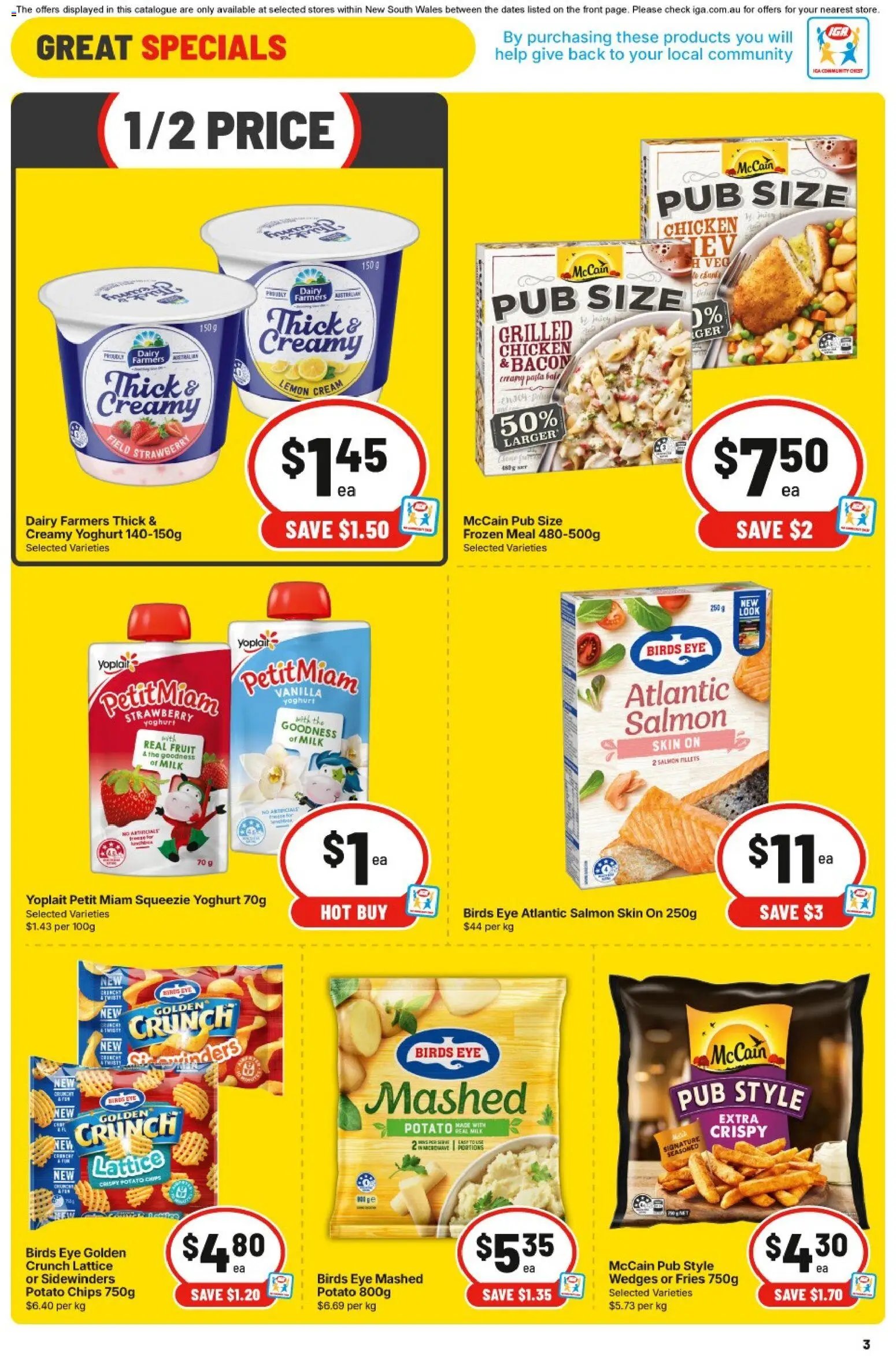IGA catalogue NSW