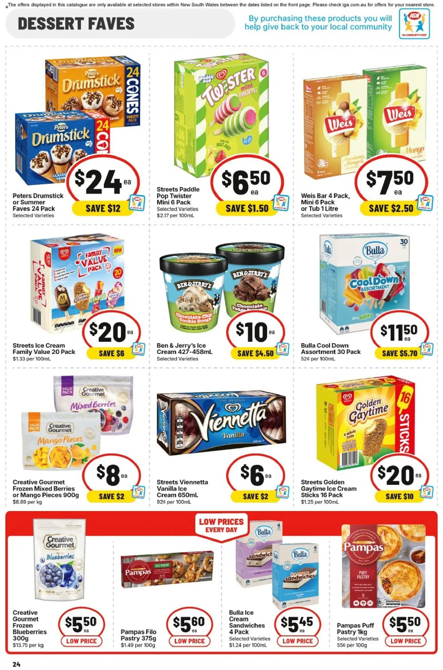 IGA catalogue NSW