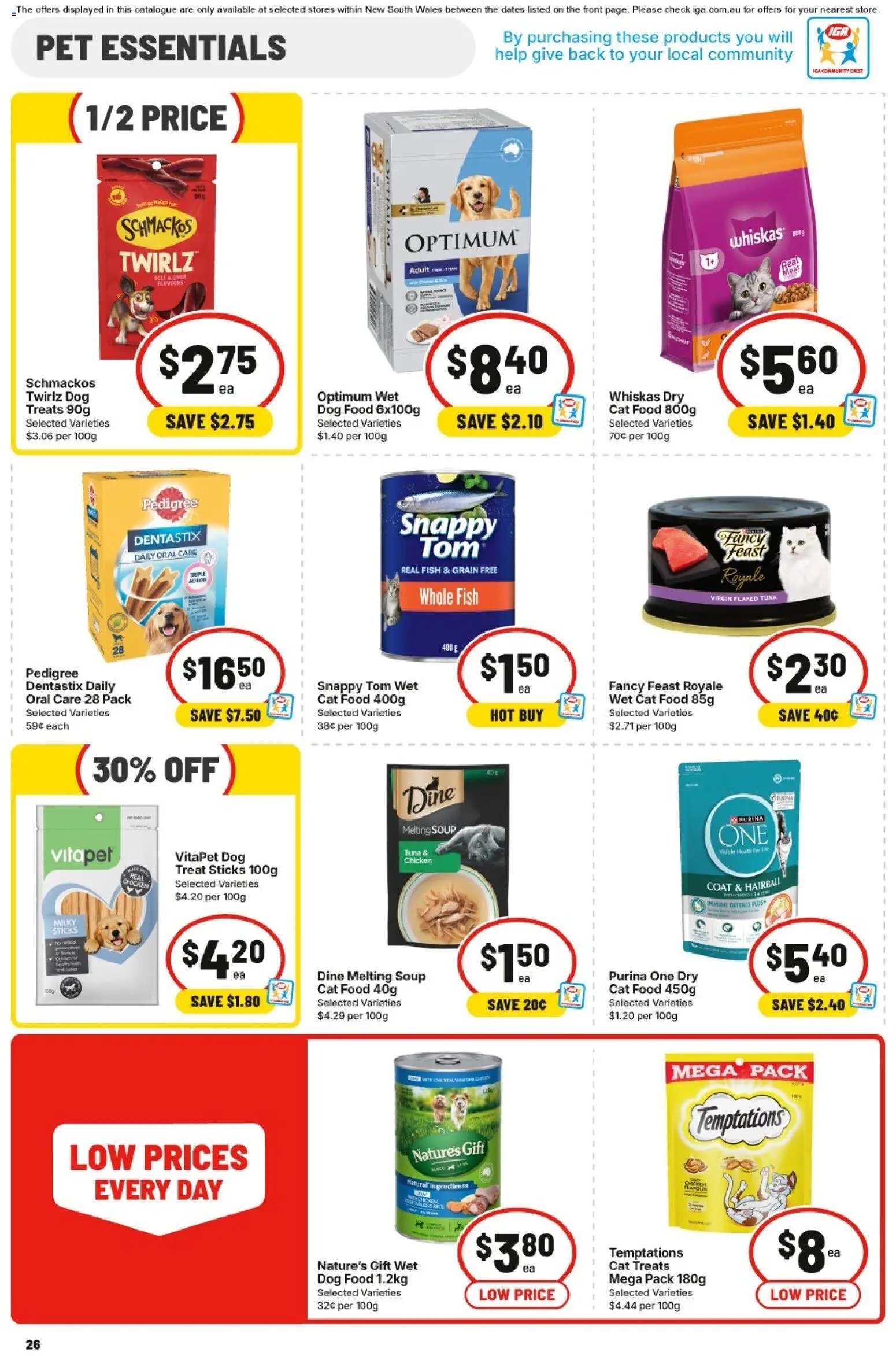 IGA catalogue NSW