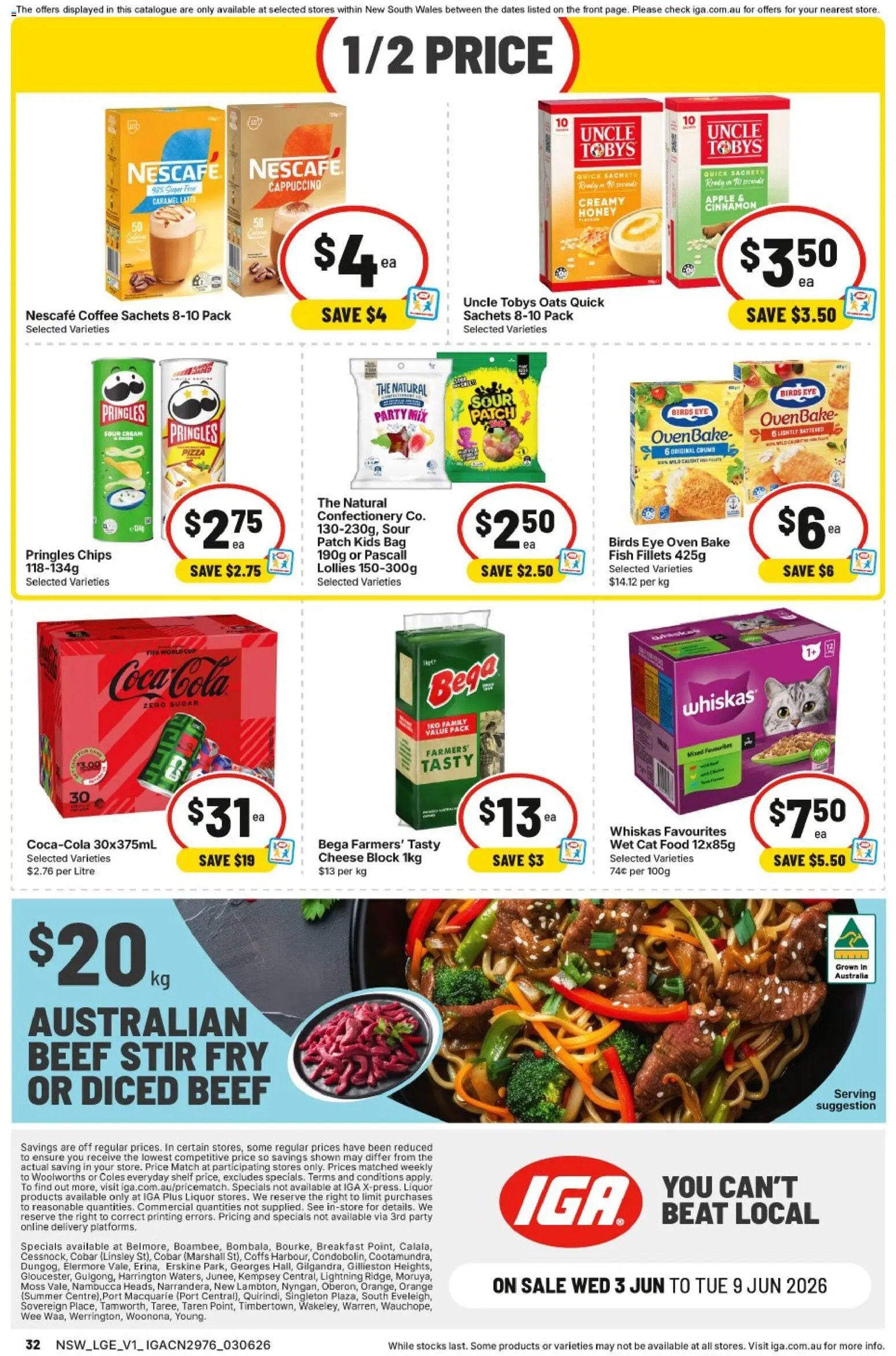 IGA catalogue NSW