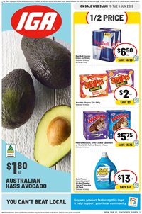 IGA catalogue NSW