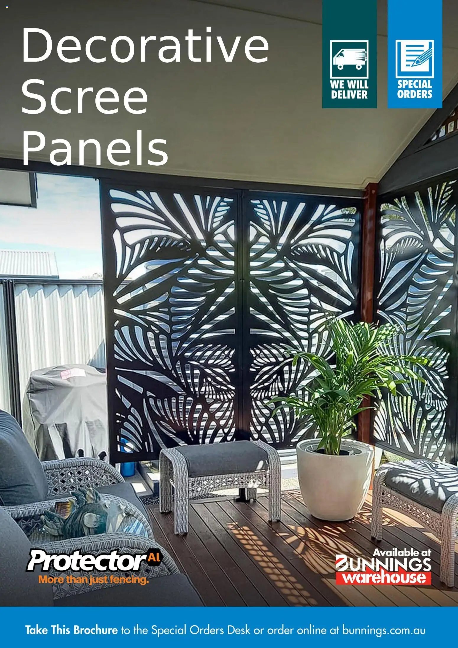 Bunnings Warehouse - ProtectorAl Deco Screens A4 SP Brochure (2025-10-31 - 2026-10-31) | 1