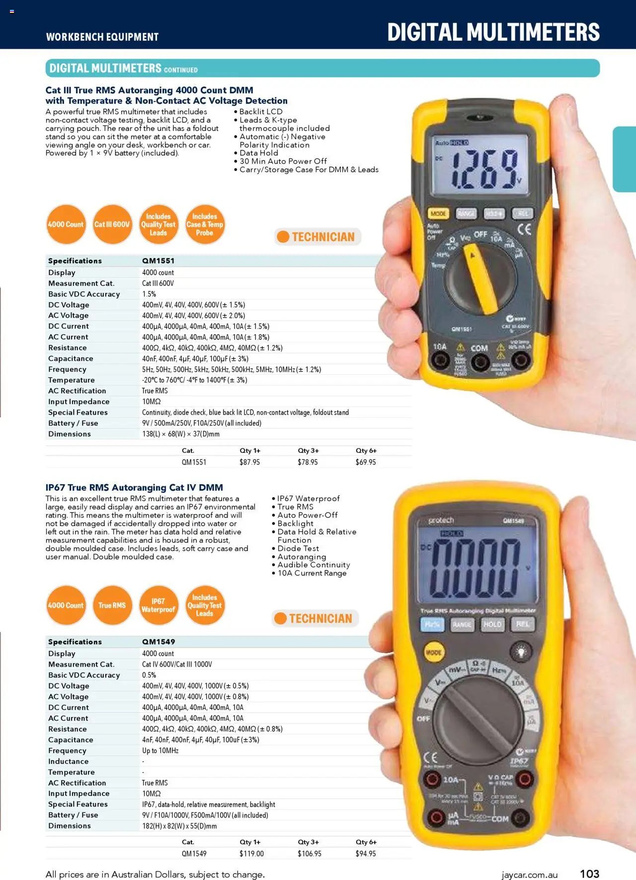 Jaycar Engineering & Scientific Catalogue 2025/2026  (2025-07-09 - 2026-07-09) | 103