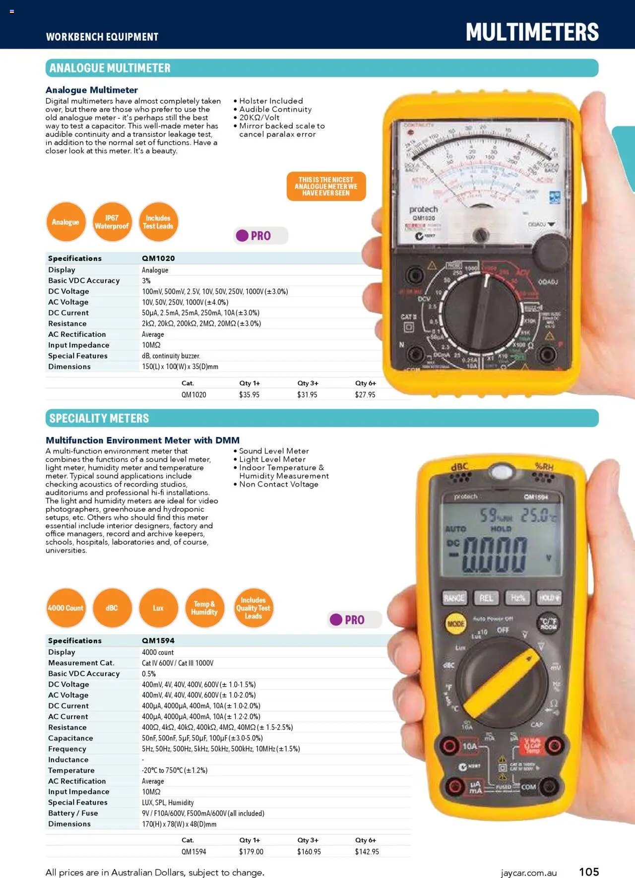 Jaycar Engineering & Scientific Catalogue 2025/2026  (2025-07-09 - 2026-07-09) | 105