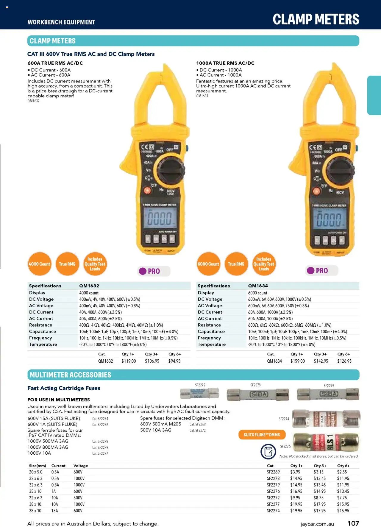 Jaycar Engineering & Scientific Catalogue 2025/2026  (2025-07-09 - 2026-07-09) | 107