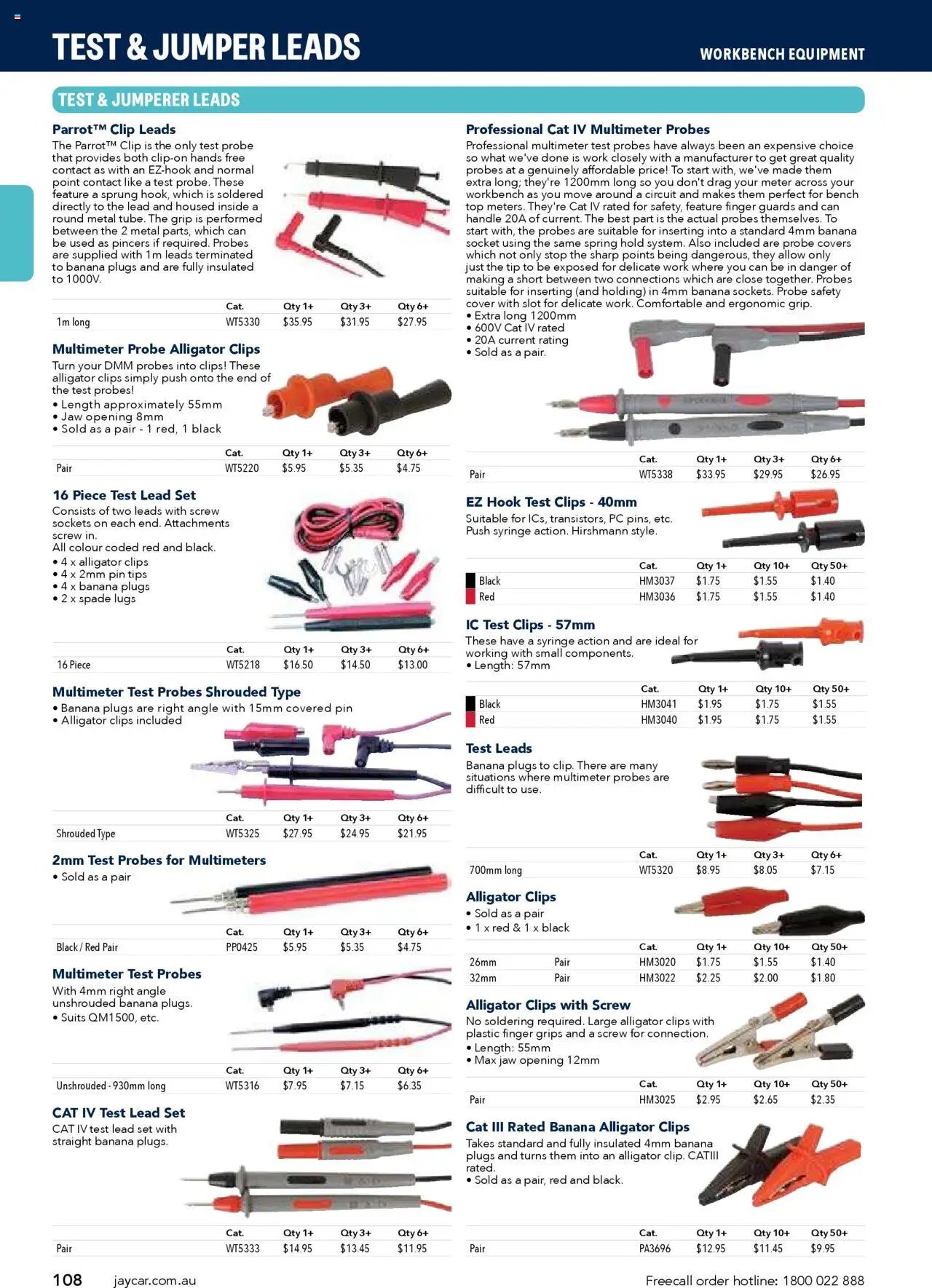 Jaycar Engineering & Scientific Catalogue 2025/2026  (2025-07-09 - 2026-07-09) | 108