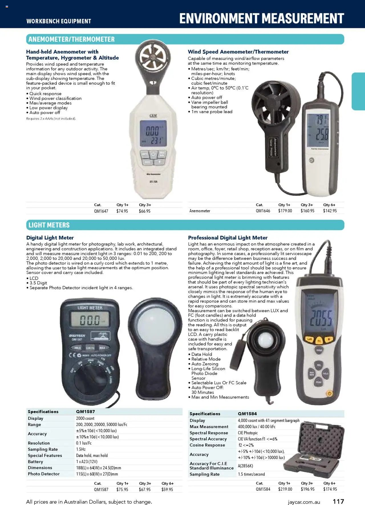 Jaycar Engineering & Scientific Catalogue 2025/2026  (2025-07-09 - 2026-07-09) | 117