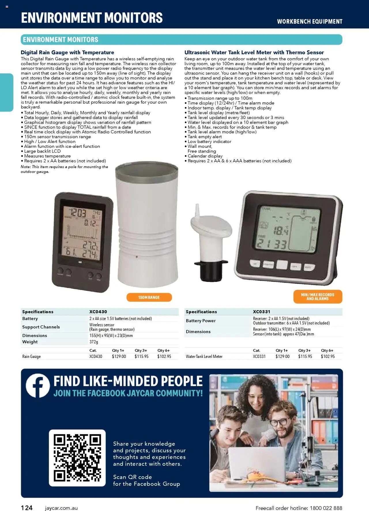 Jaycar Engineering & Scientific Catalogue 2025/2026  (2025-07-09 - 2026-07-09) | 124