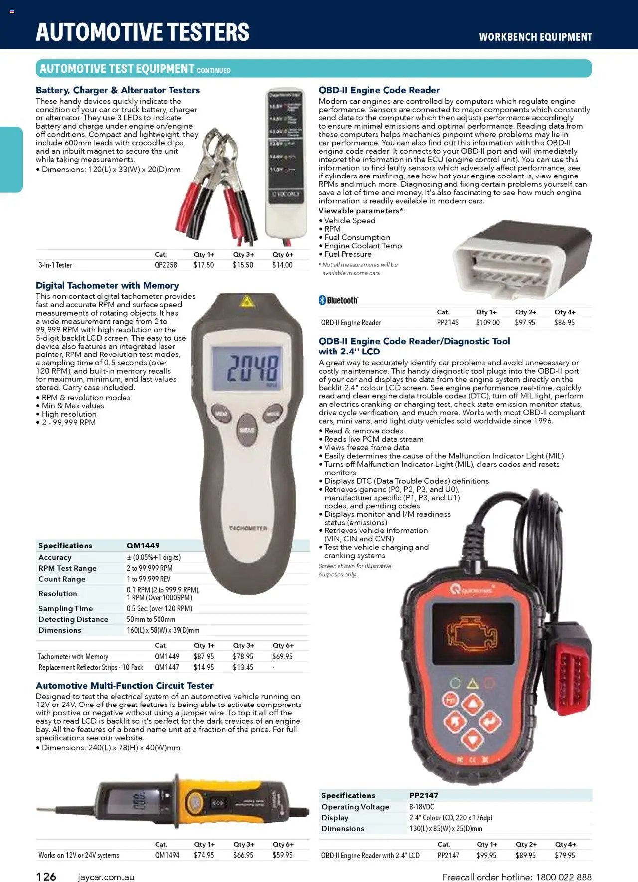 Jaycar Engineering & Scientific Catalogue 2025/2026  (2025-07-09 - 2026-07-09) | 126
