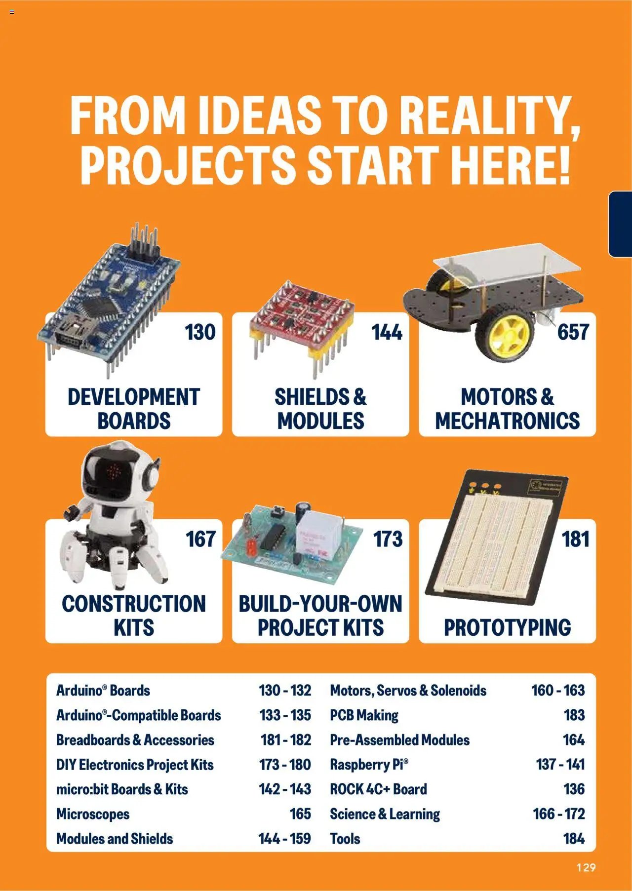 Jaycar Engineering & Scientific Catalogue 2025/2026  (2025-07-09 - 2026-07-09) | 129