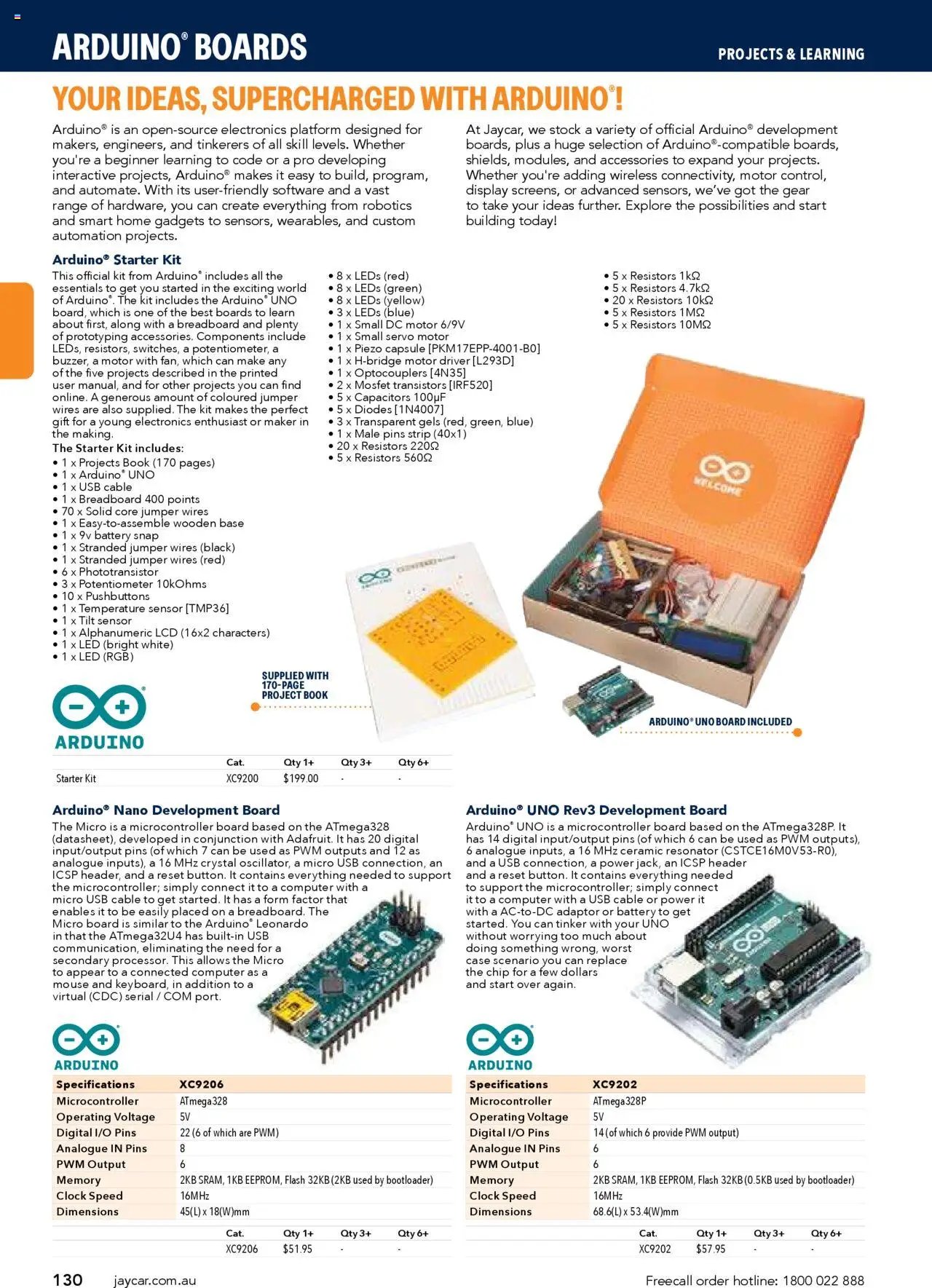 Jaycar Engineering & Scientific Catalogue 2025/2026  (2025-07-09 - 2026-07-09) | 130