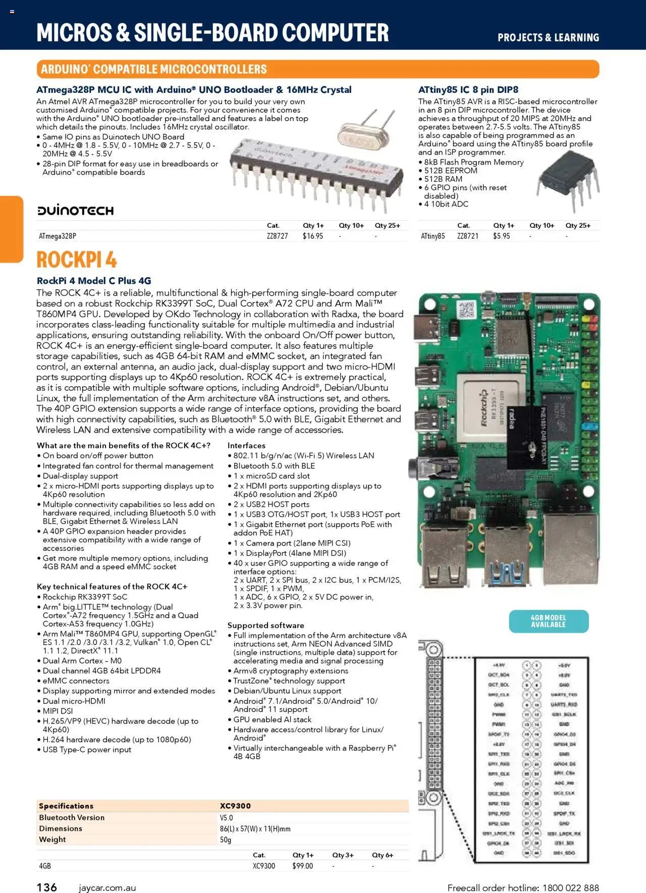 Jaycar Engineering & Scientific Catalogue 2025/2026  (2025-07-09 - 2026-07-09) | 136