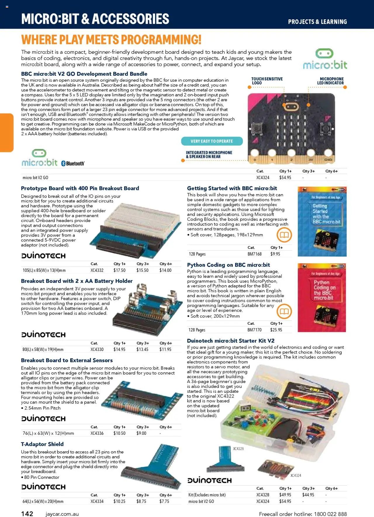 Jaycar Engineering & Scientific Catalogue 2025/2026  (2025-07-09 - 2026-07-09) | 142
