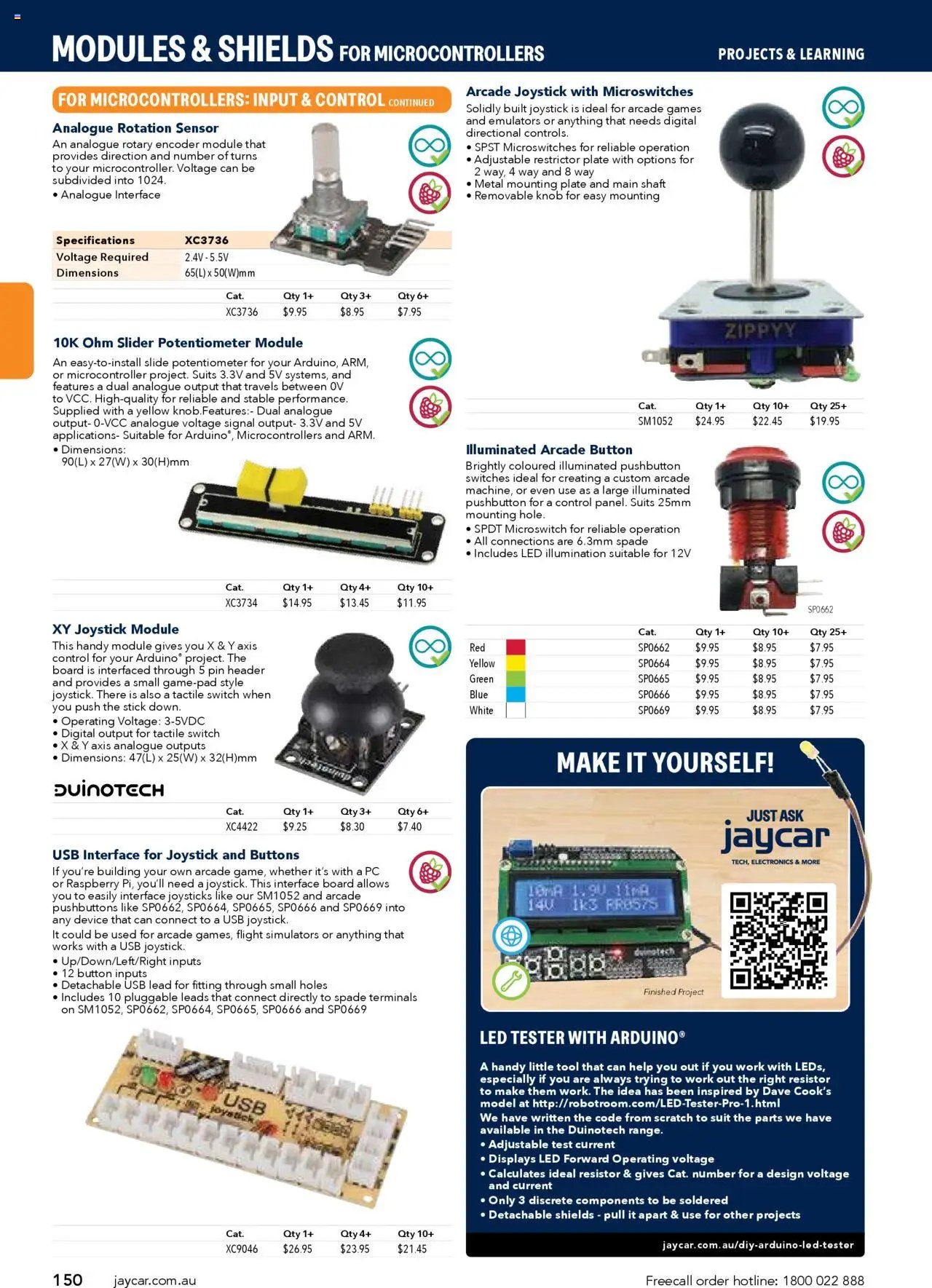 Jaycar Engineering & Scientific Catalogue 2025/2026  (2025-07-09 - 2026-07-09) | 150