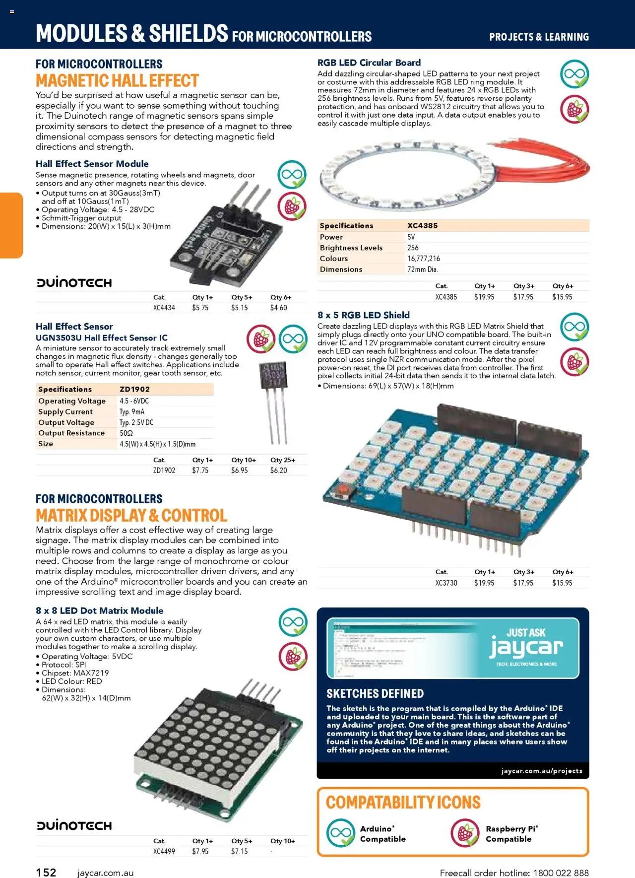 Jaycar Engineering & Scientific Catalogue 2025/2026  (2025-07-09 - 2026-07-09) | 152