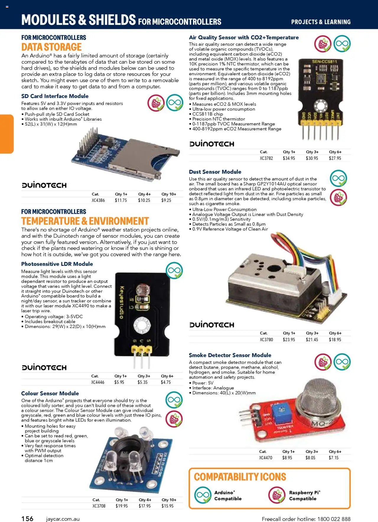 Jaycar Engineering & Scientific Catalogue 2025/2026  (2025-07-09 - 2026-07-09) | 156