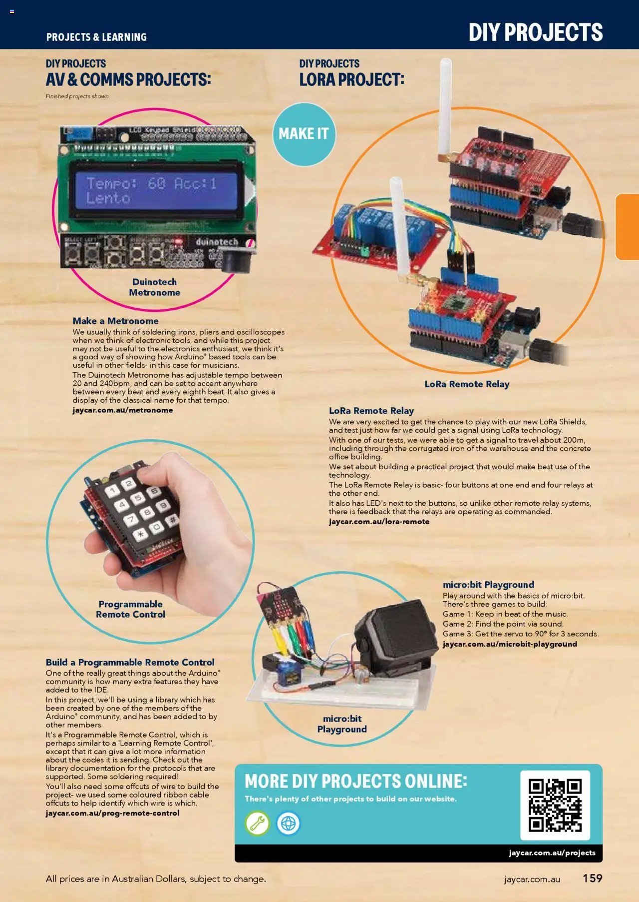Jaycar Engineering & Scientific Catalogue 2025/2026  (2025-07-09 - 2026-07-09) | 159