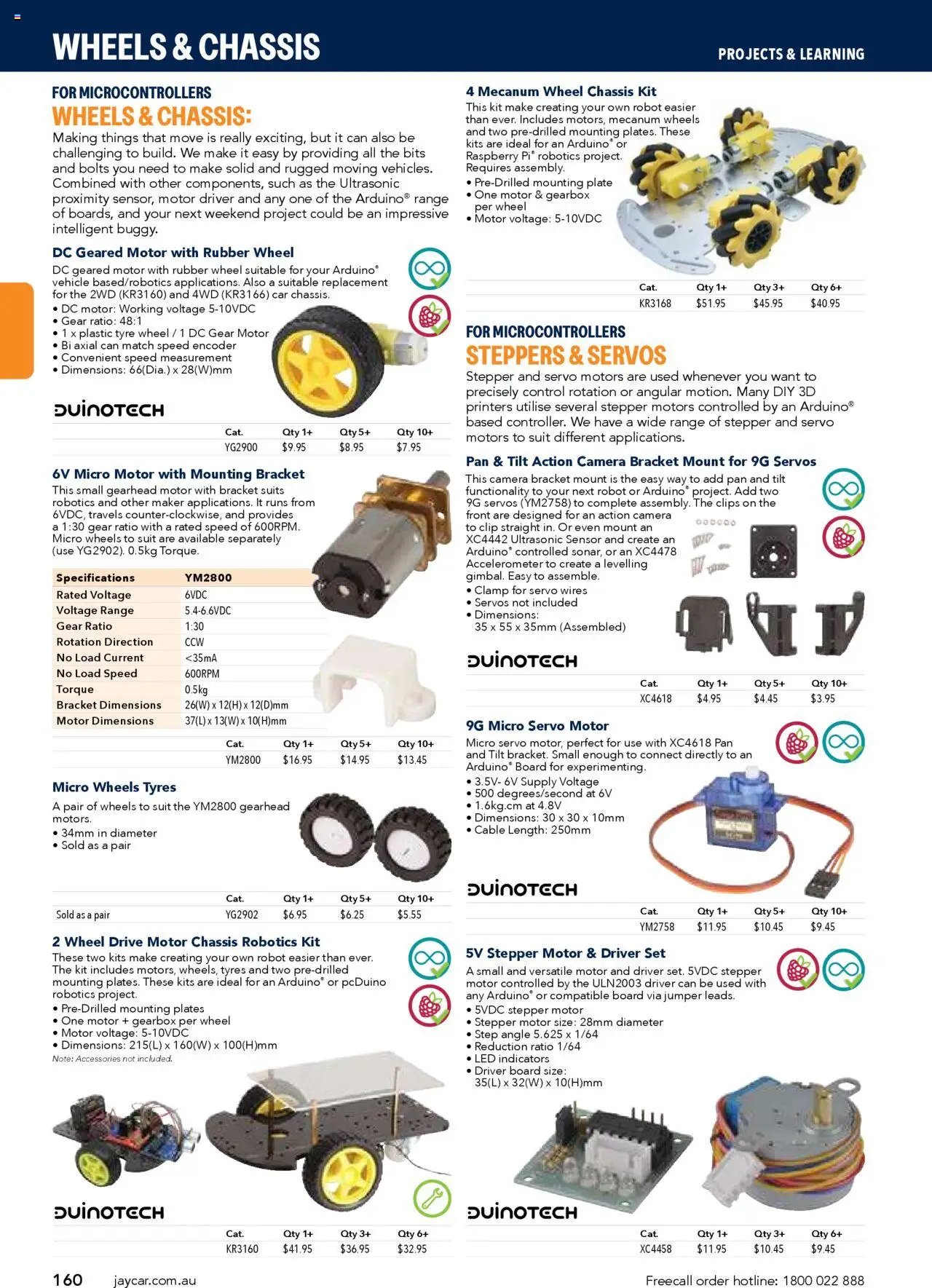 Jaycar Engineering & Scientific Catalogue 2025/2026  (2025-07-09 - 2026-07-09) | 160