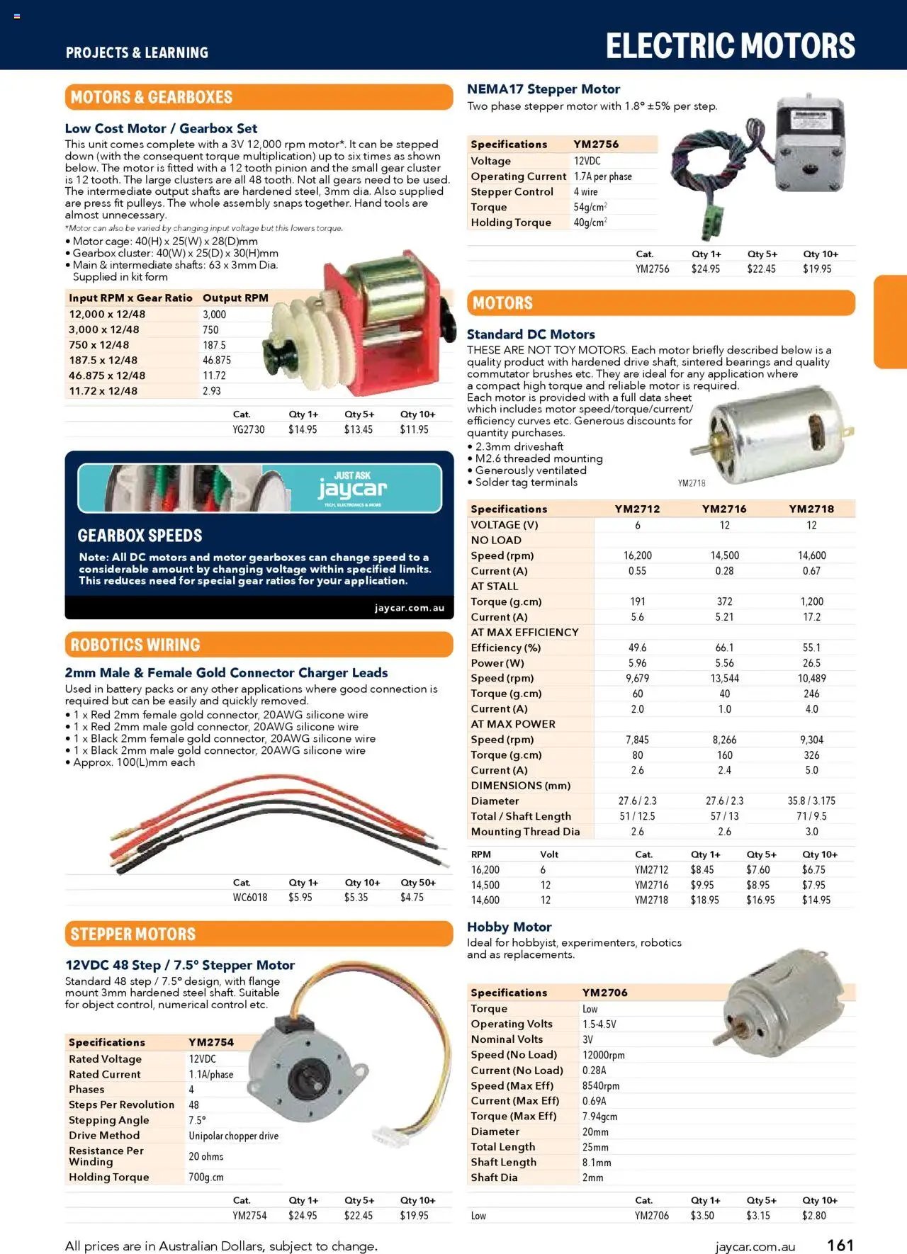Jaycar Engineering & Scientific Catalogue 2025/2026  (2025-07-09 - 2026-07-09) | 161