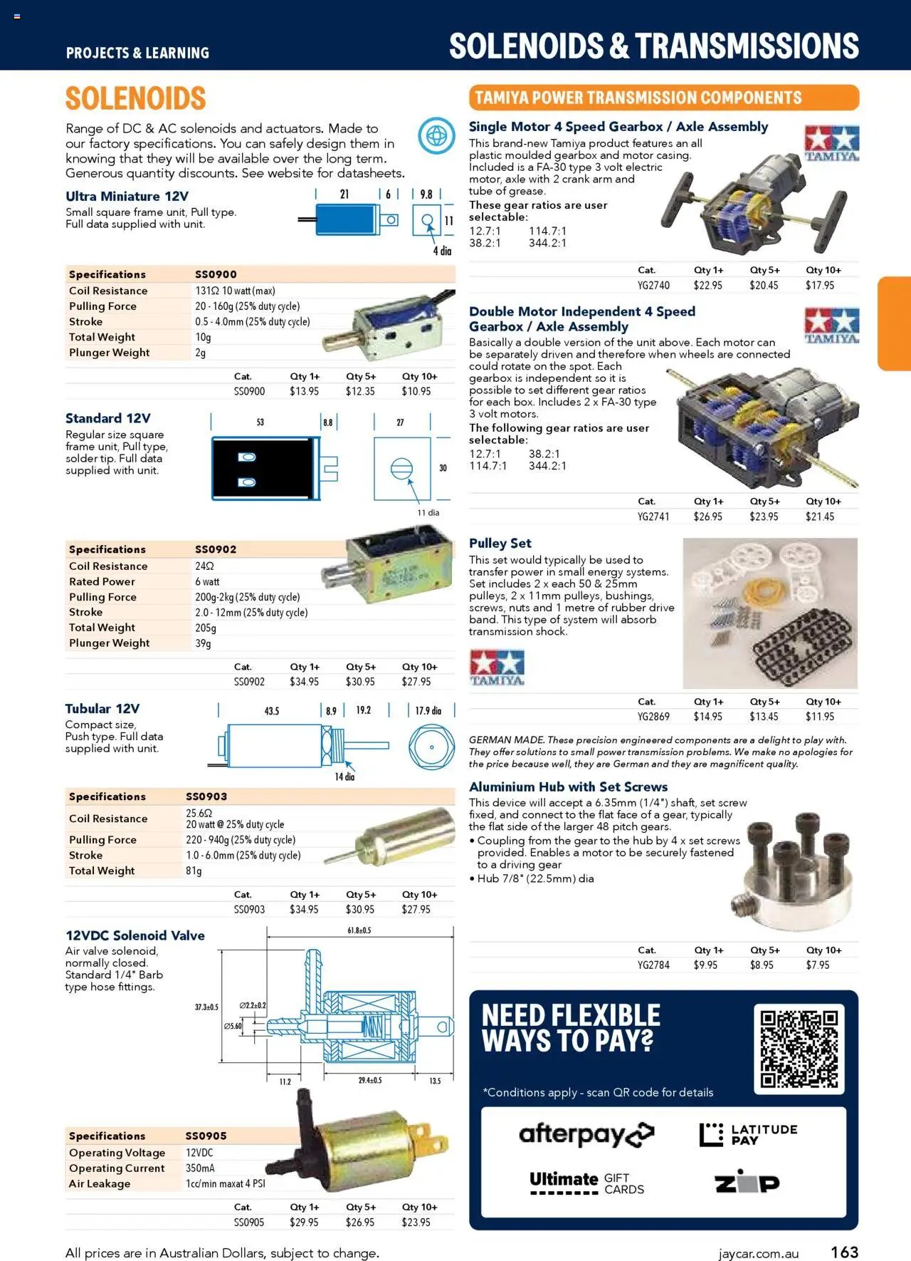Jaycar Engineering & Scientific Catalogue 2025/2026  (2025-07-09 - 2026-07-09) | 163