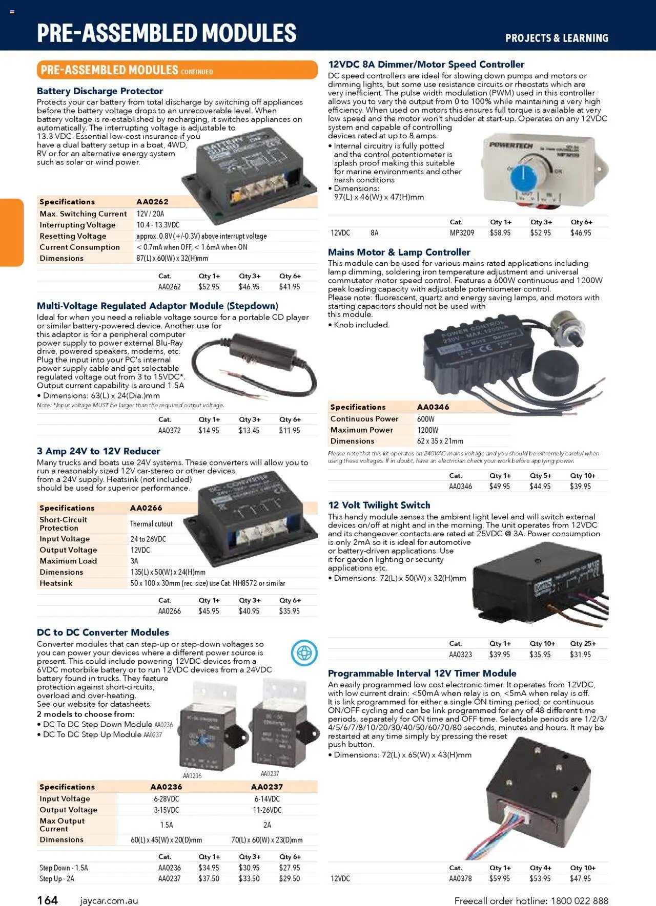 Jaycar Engineering & Scientific Catalogue 2025/2026  (2025-07-09 - 2026-07-09) | 164