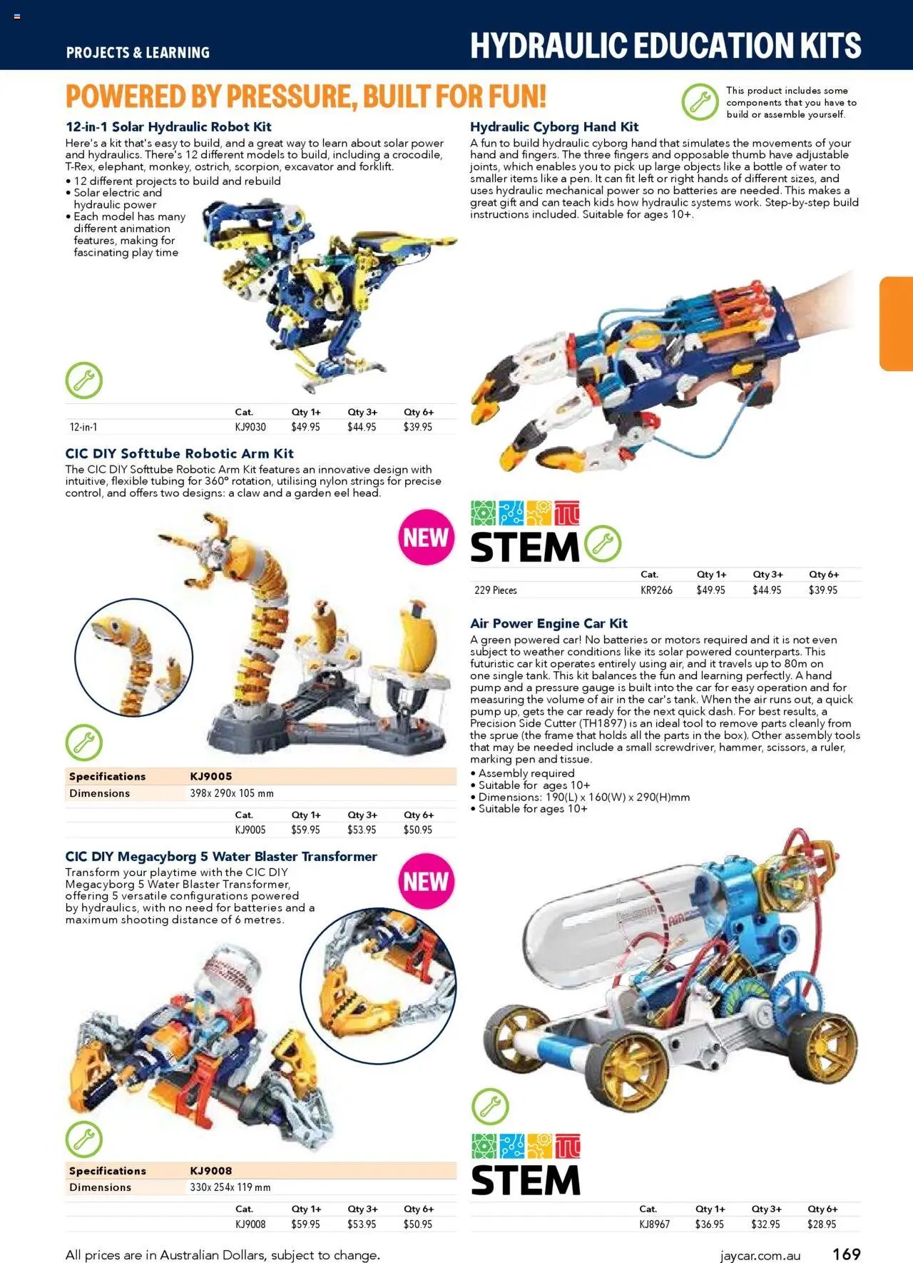 Jaycar Engineering & Scientific Catalogue 2025/2026  (2025-07-09 - 2026-07-09) | 169
