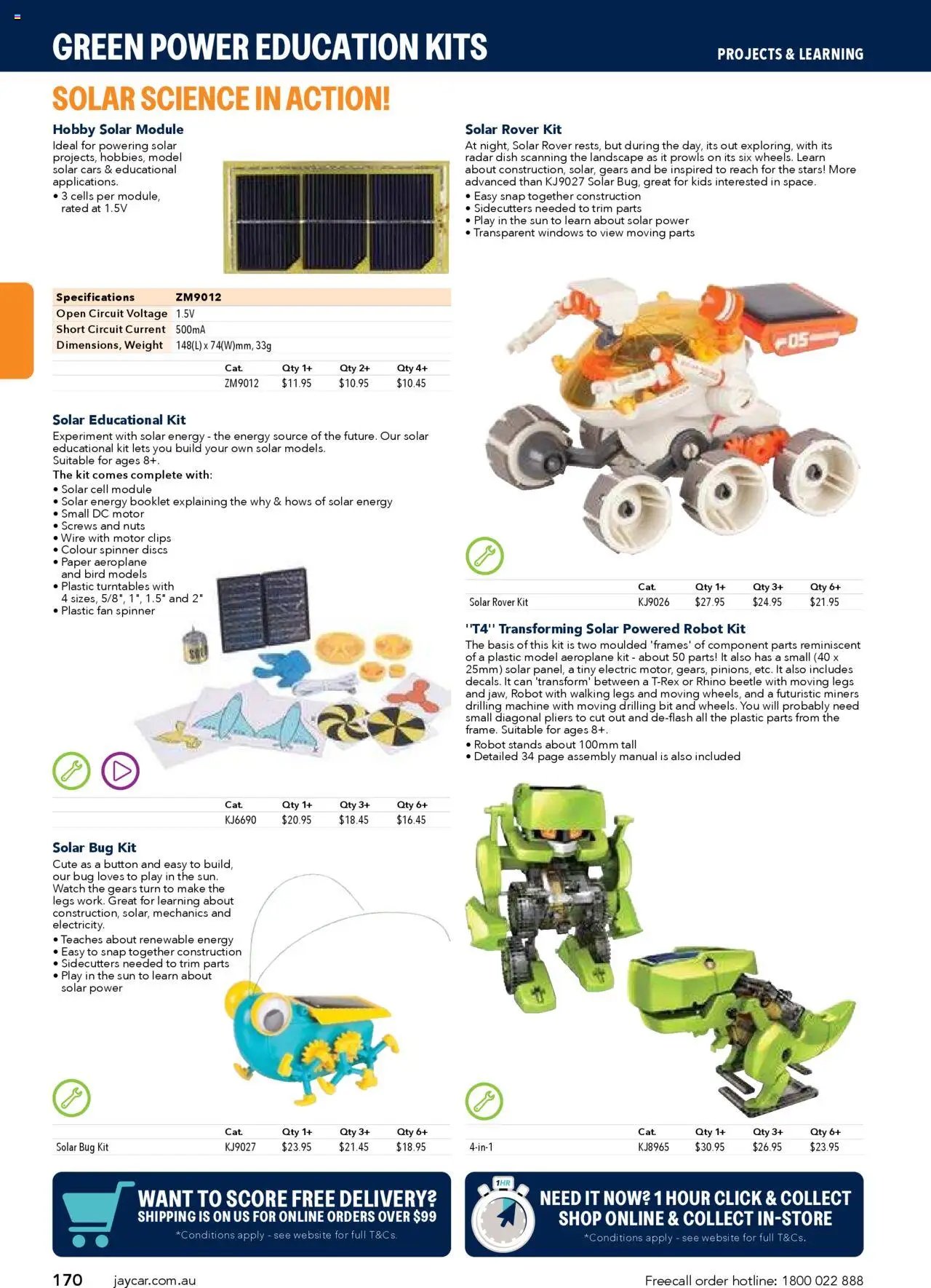 Jaycar Engineering & Scientific Catalogue 2025/2026  (2025-07-09 - 2026-07-09) | 170