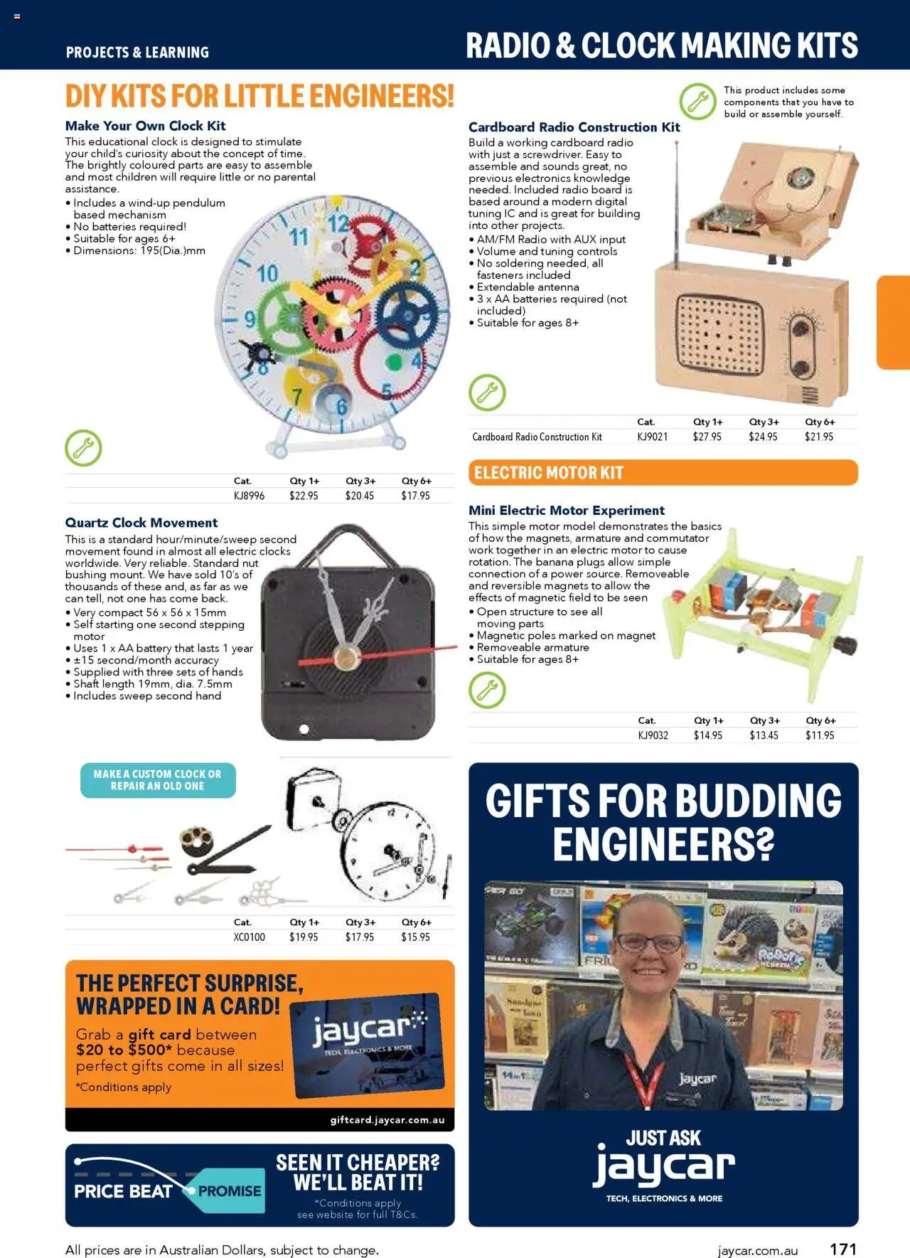 Jaycar Engineering & Scientific Catalogue 2025/2026  (2025-07-09 - 2026-07-09) | 171