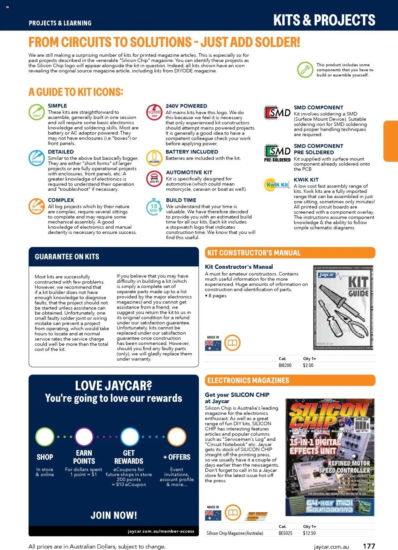 Jaycar Engineering & Scientific Catalogue 2025/2026  (2025-07-09 - 2026-07-09) | 177